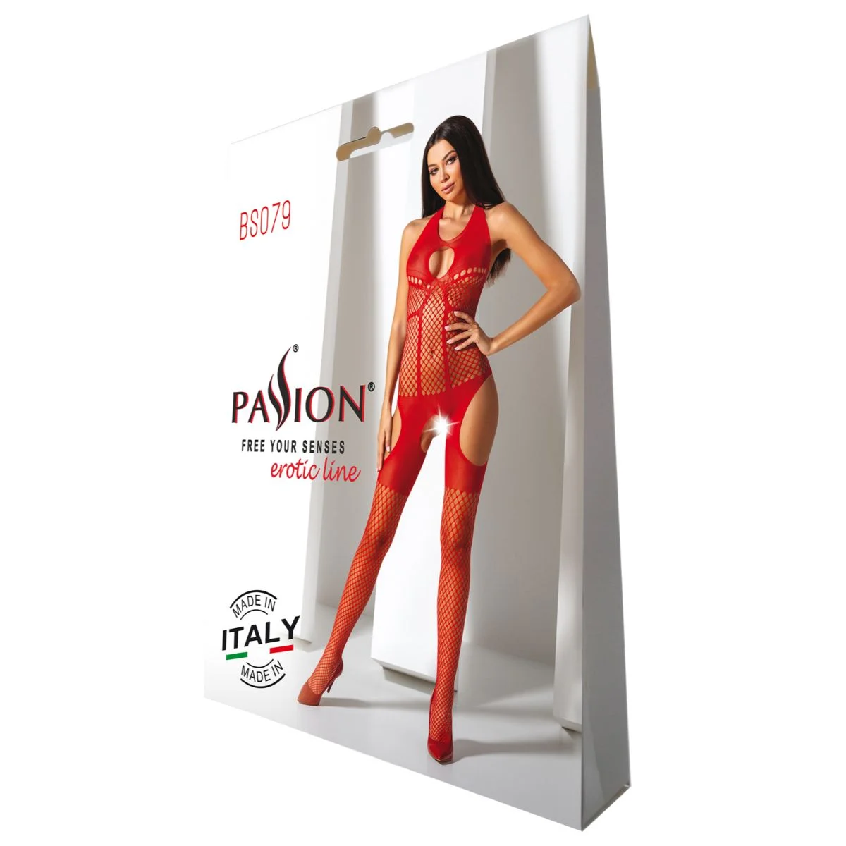 Passion - BS079 Catsuit - Rood