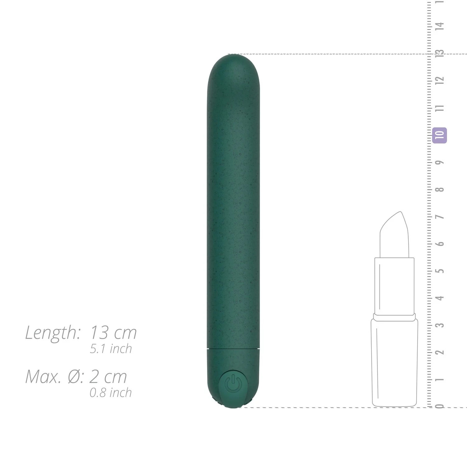 Gløv - Hana Eco G-spot Vibrator - Groen