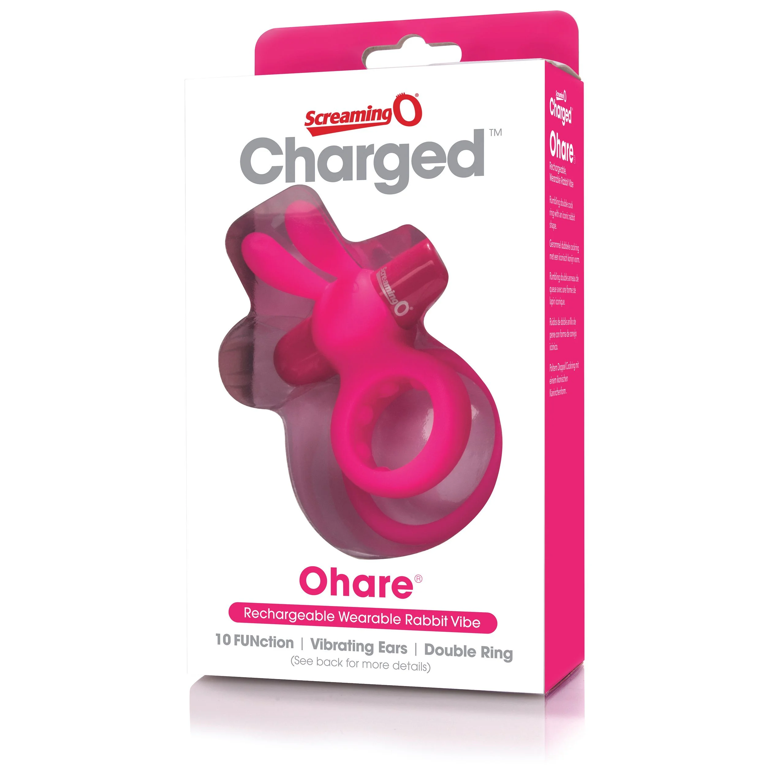 The Screaming O - Charged Ohare Rabbit Vibe Roze