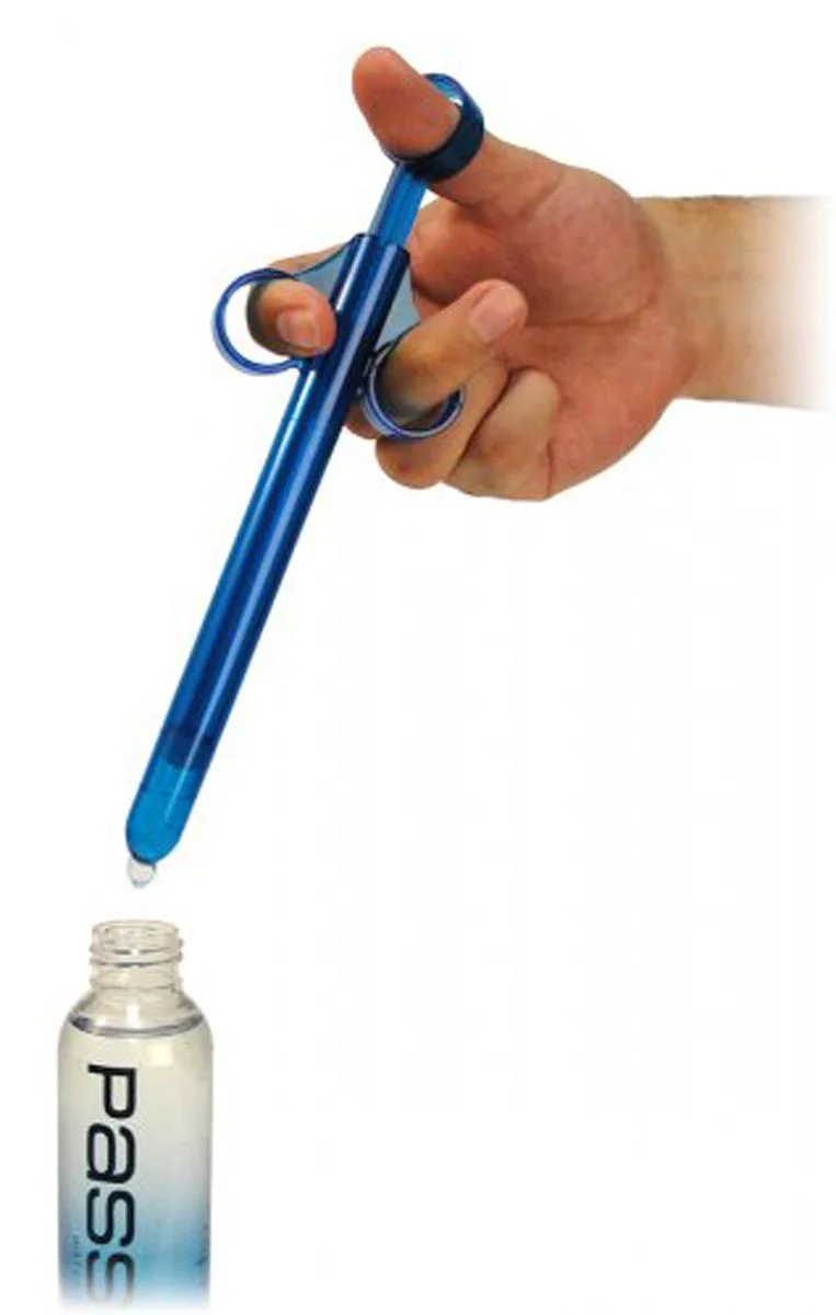 XR Brands - XL Glijmiddel Launcher - Blauw