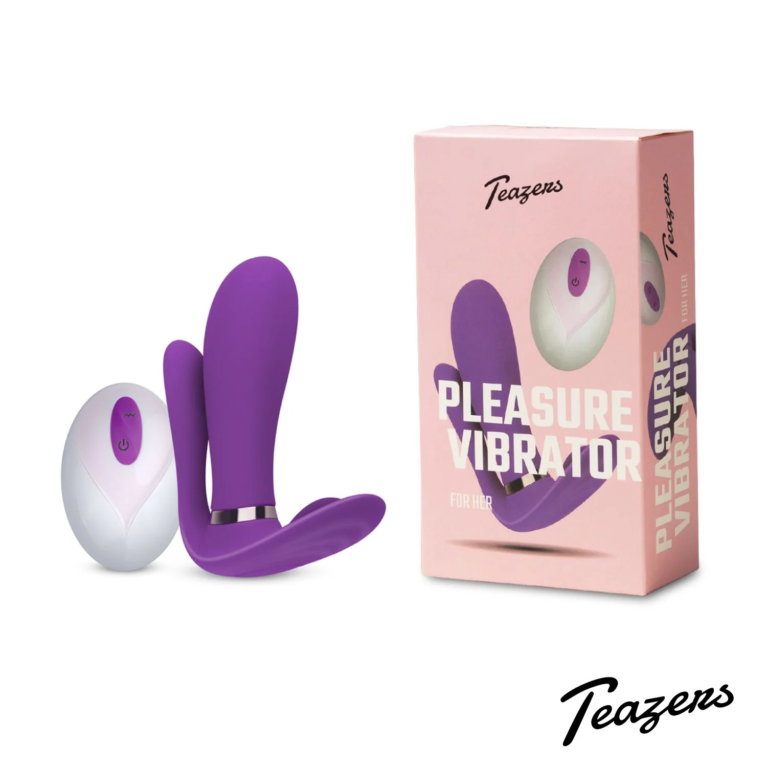 Teazers – Remote Pleaser Vibrator – Paars