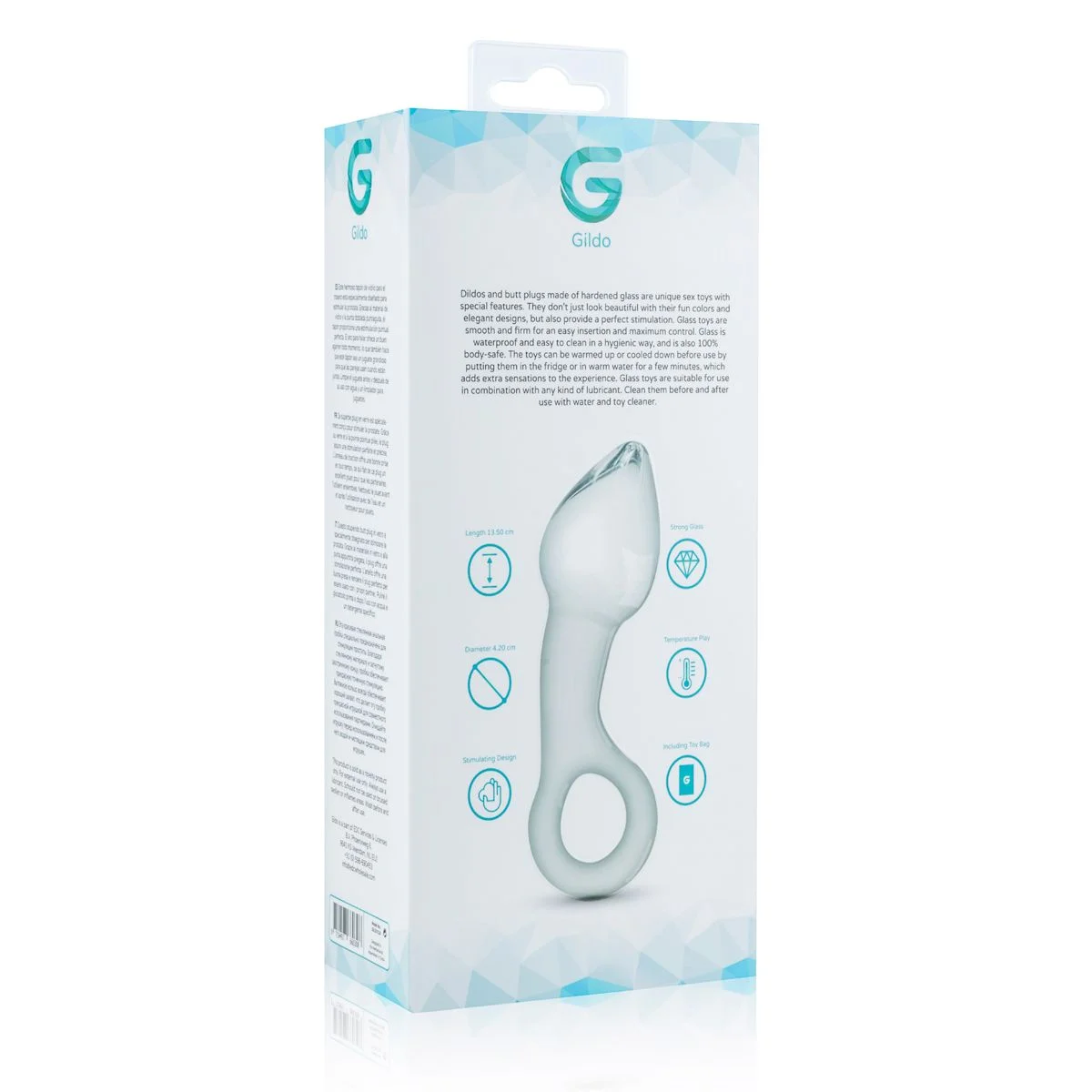 Glazen Prostaat Buttplug No. 13