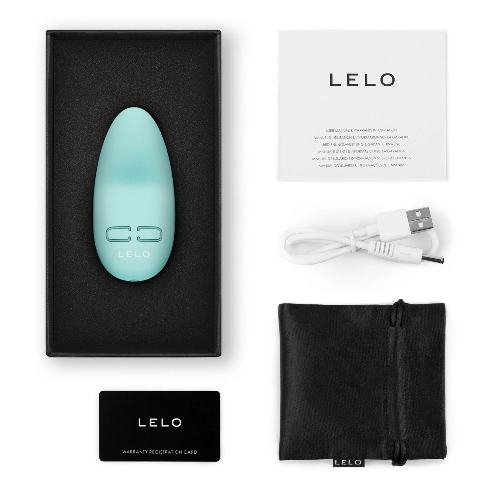 LELO- Lily 3 Personal Massager - Polair Green