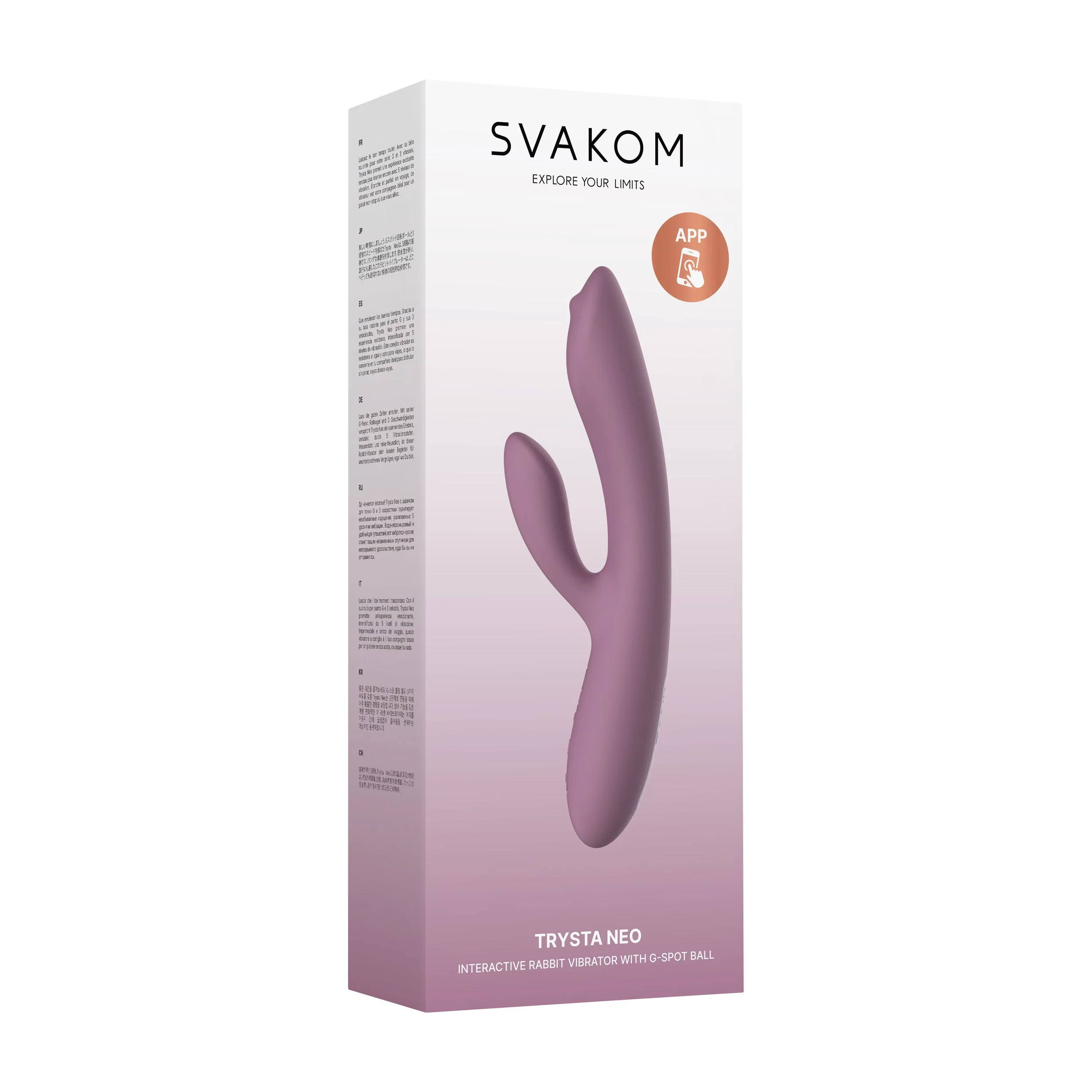 SVAKOM - Trysta Neo Rabbit G-spot Vibrator - Roze