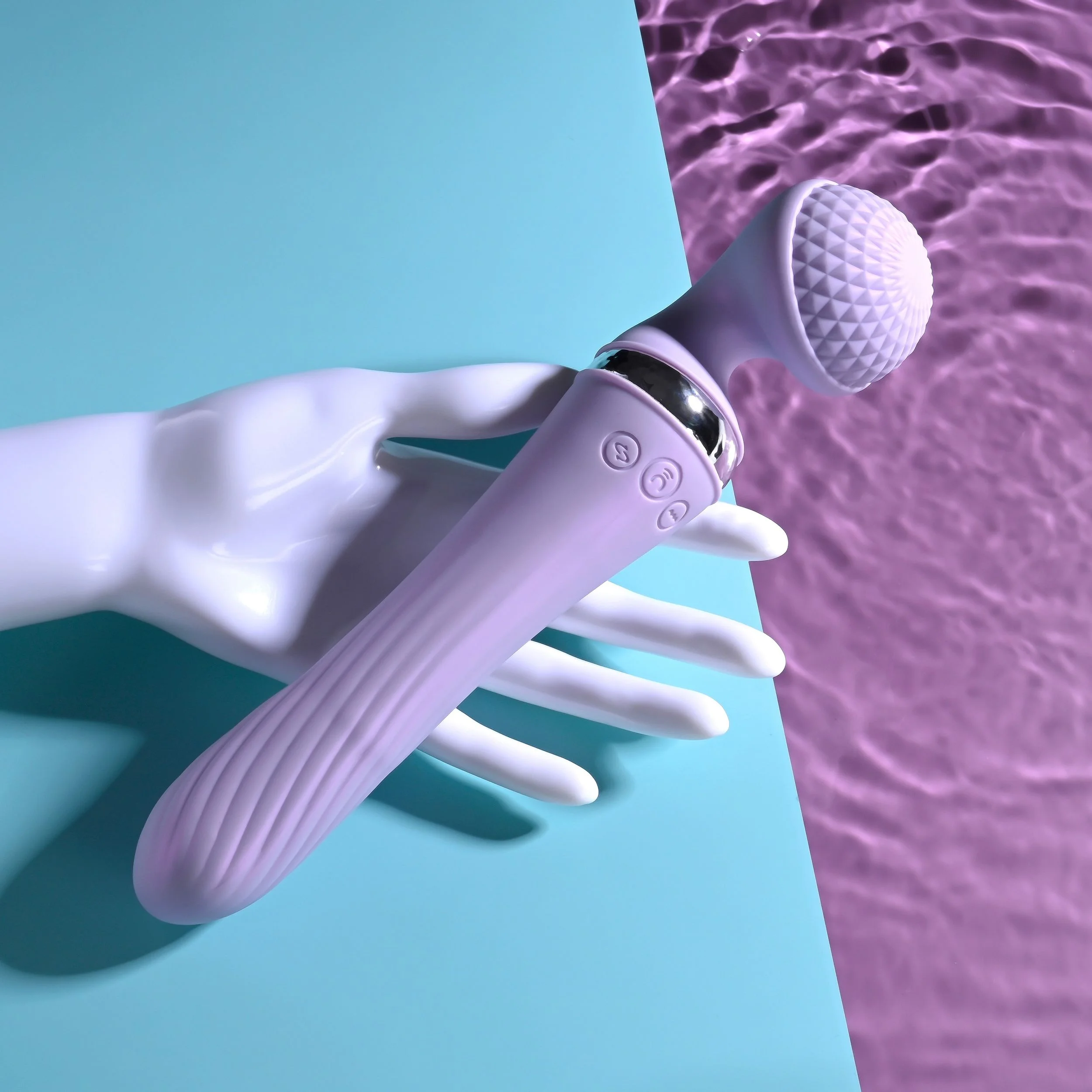 Evolved - Vibrato Dubbelzijdige Vibrator - Lila