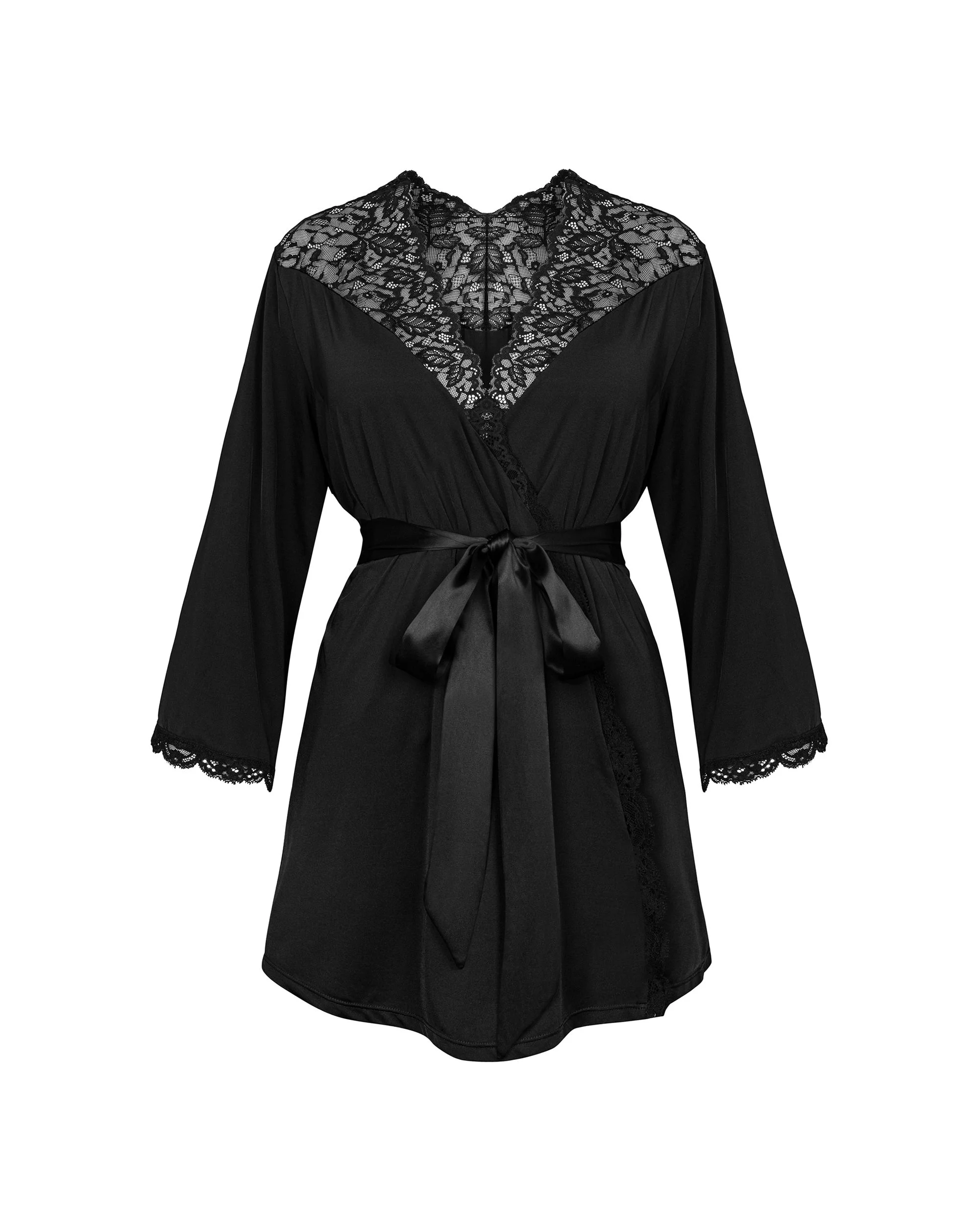 Obsessive - Bellastia Kimono - Zwart
