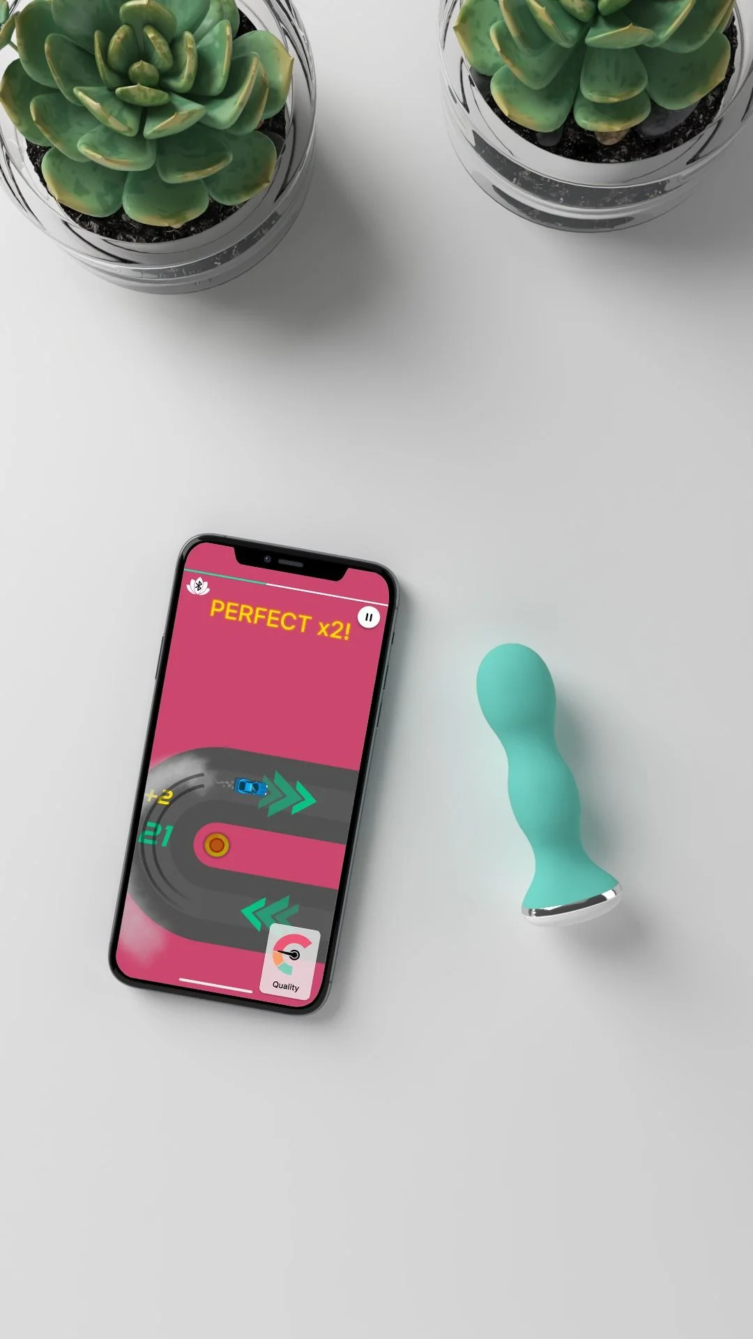 Perifit Care Bekkenbodem Trainer App Controlled - Lindegroen