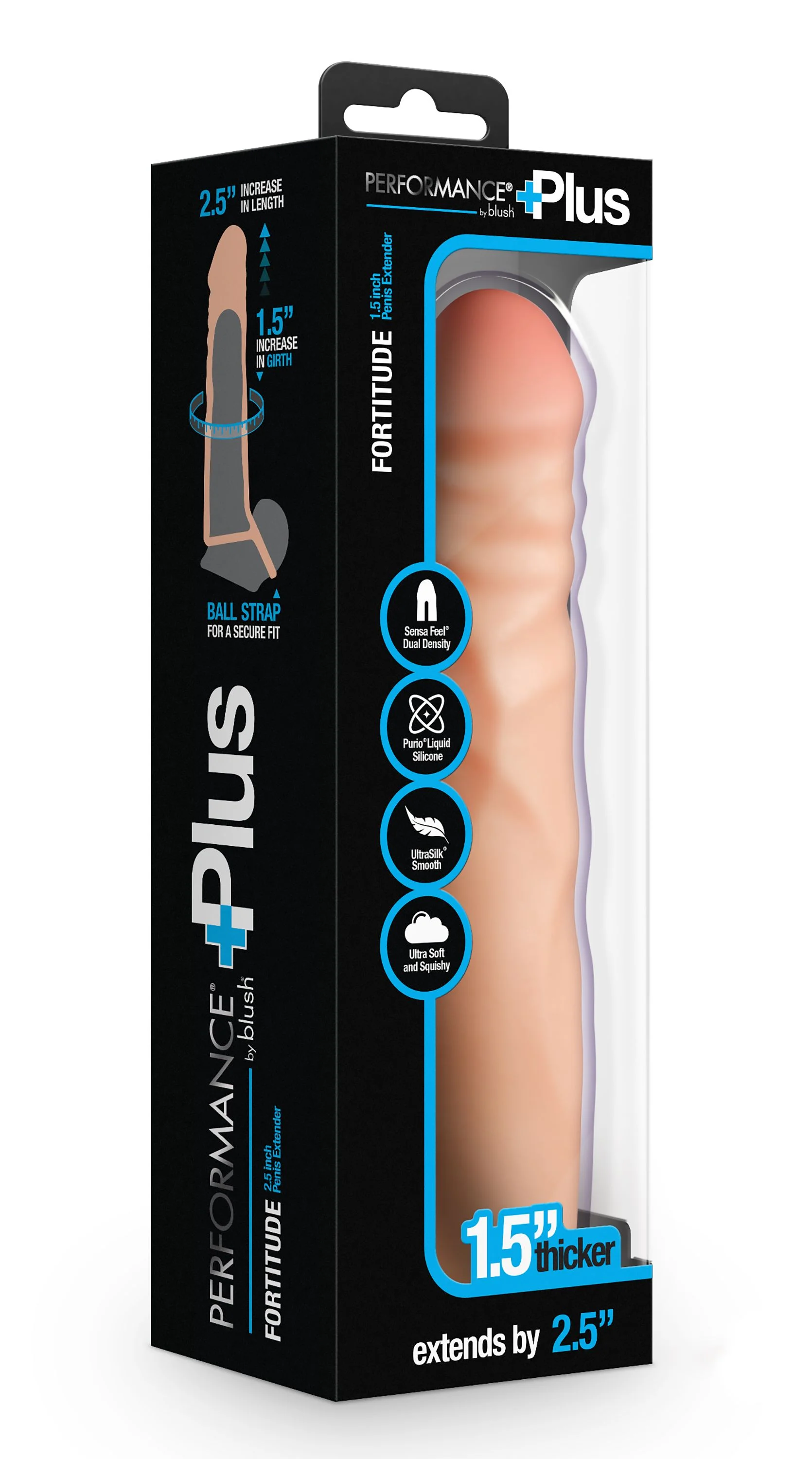 Blush - Performance Plus Siliconen Penis Extender - 6,3 cm