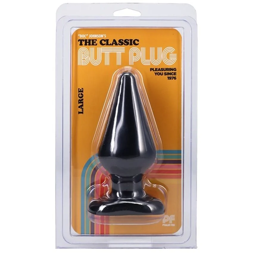 Doc Johnson - De Klassieke Buttplug - Large