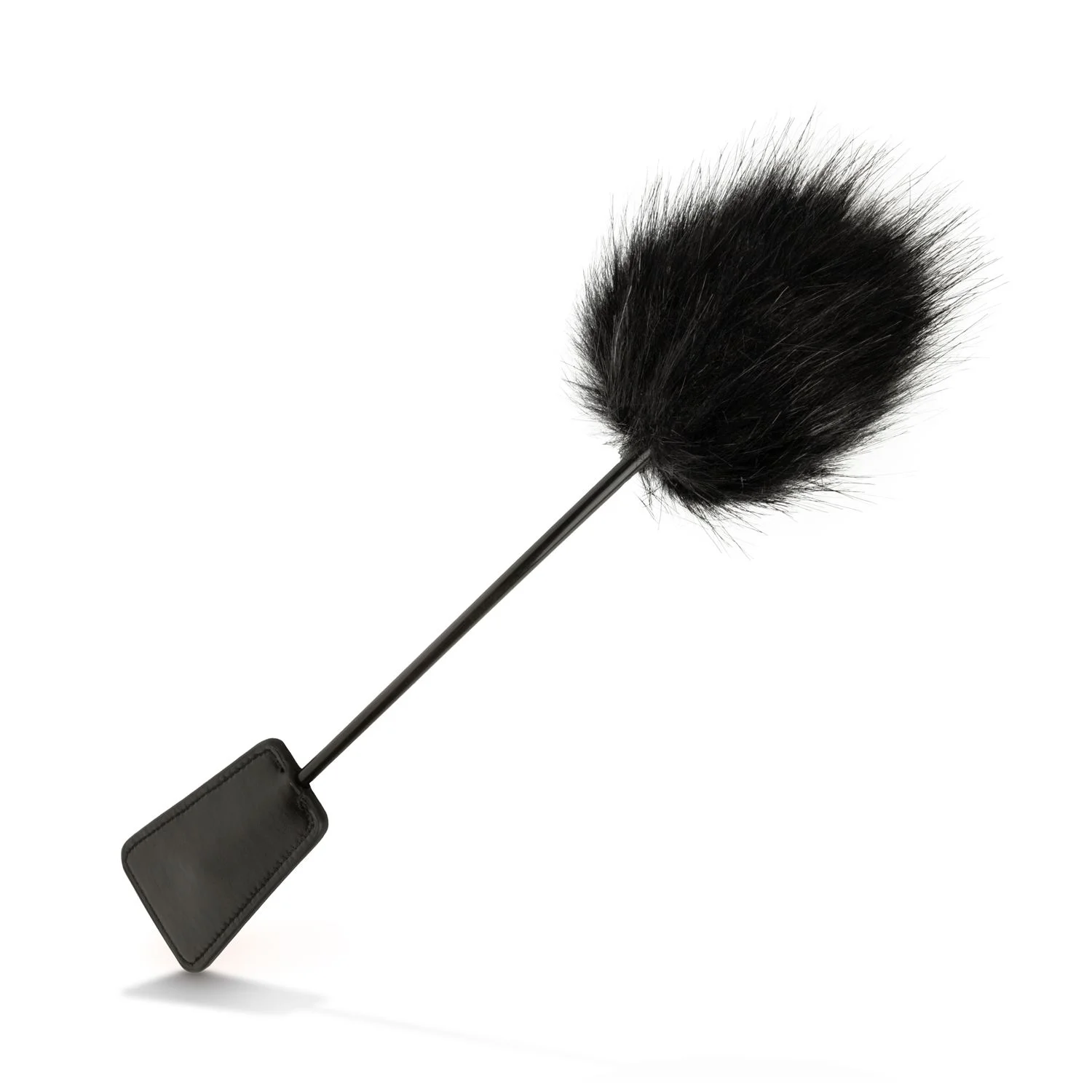 Fetish - Fluffy Kietelaar en Zweepje in 1 - Zwart
