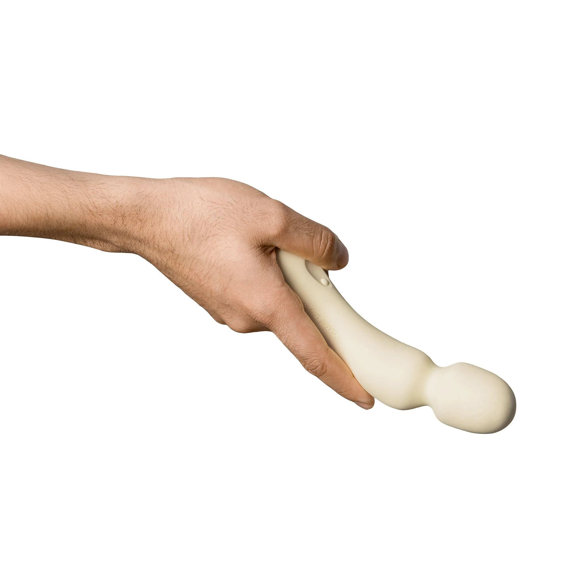 Dame – Min Mini Wand Vibrator – Butter