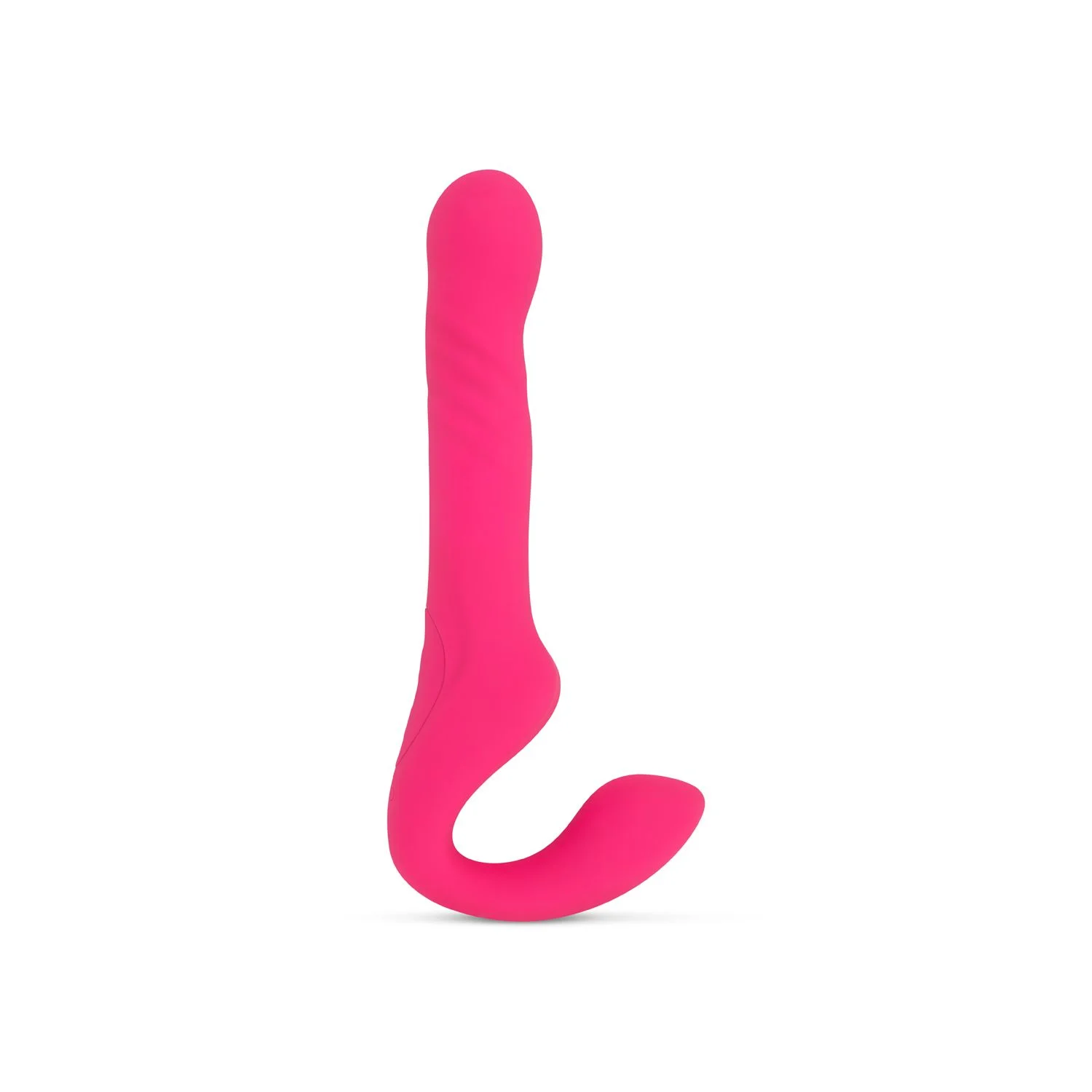 Teazers Strapless Strap On Vibrator - Roze