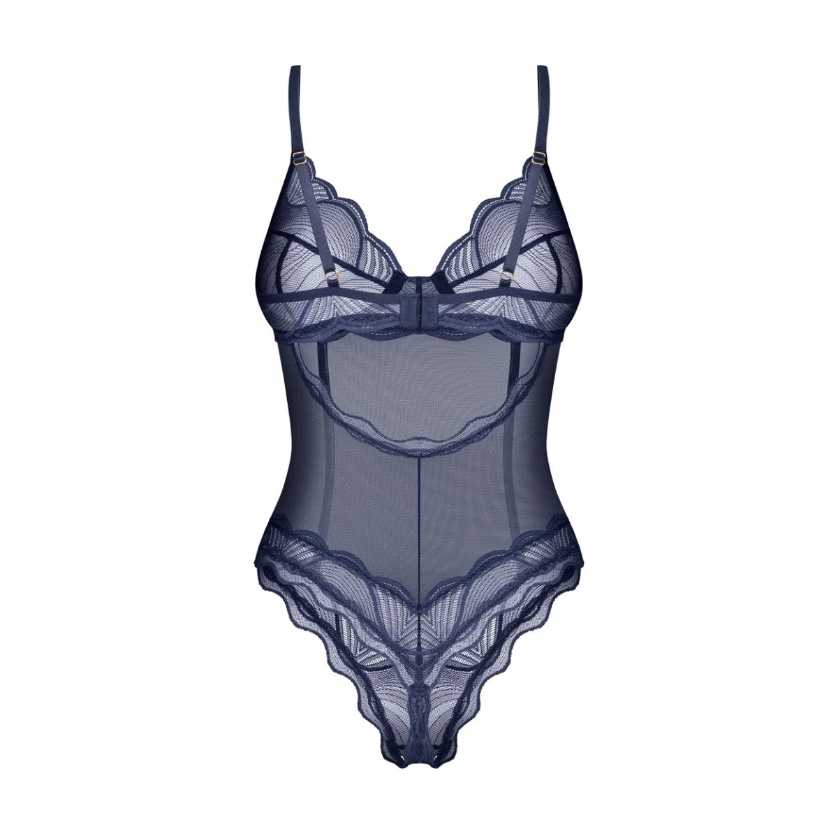 Obsessive - Nightly Teddy Open Kruis - Blauw