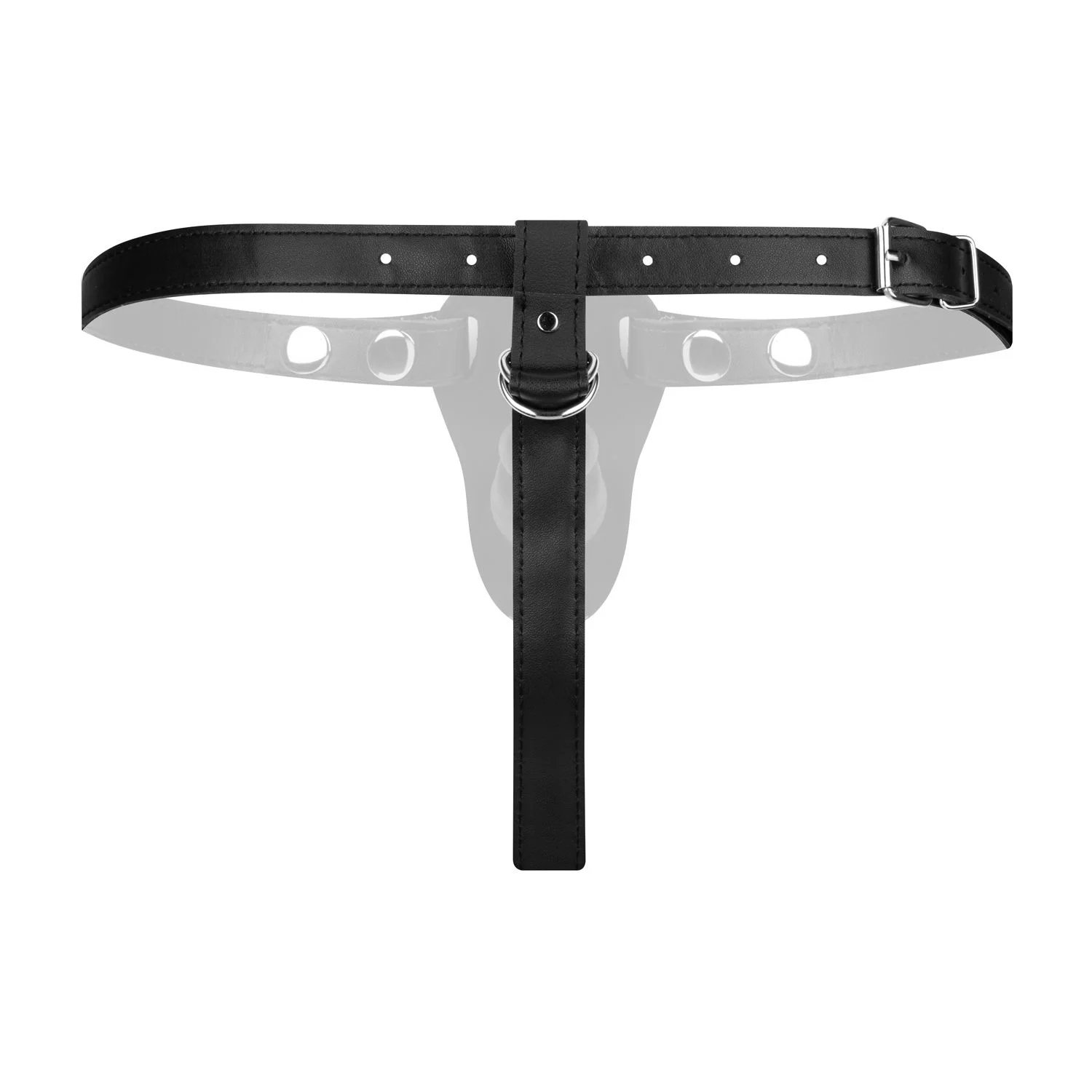 Fetish - Dubbelzijdige Strap-On Dildo - Zwart
