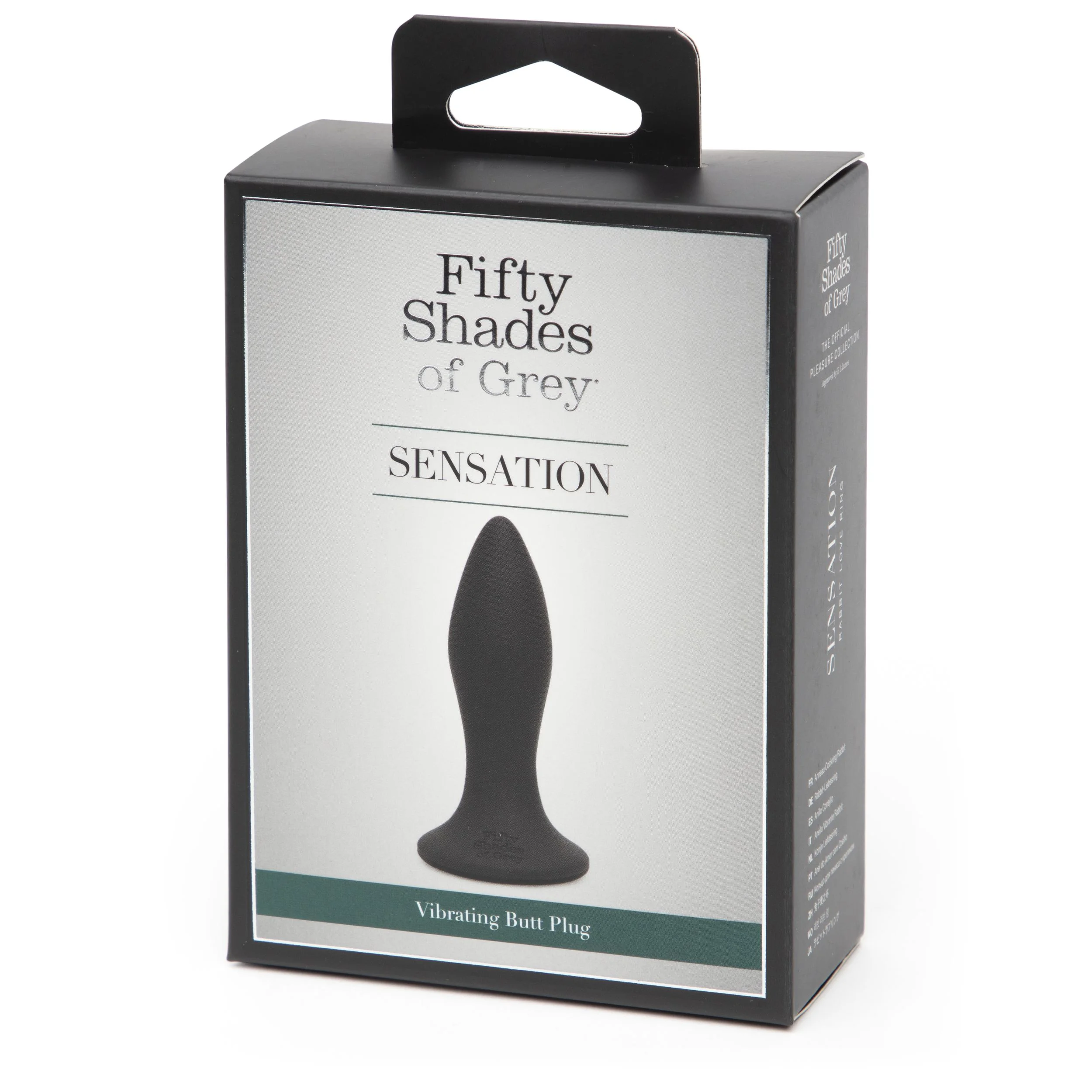 Fifty Shades of Grey - Sensation Vibrerende En Oplaadbare Butt Plug