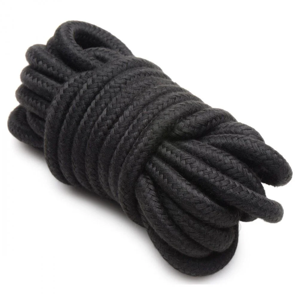 Hook Up 10-delige Pluche Bondage Set - Zwart