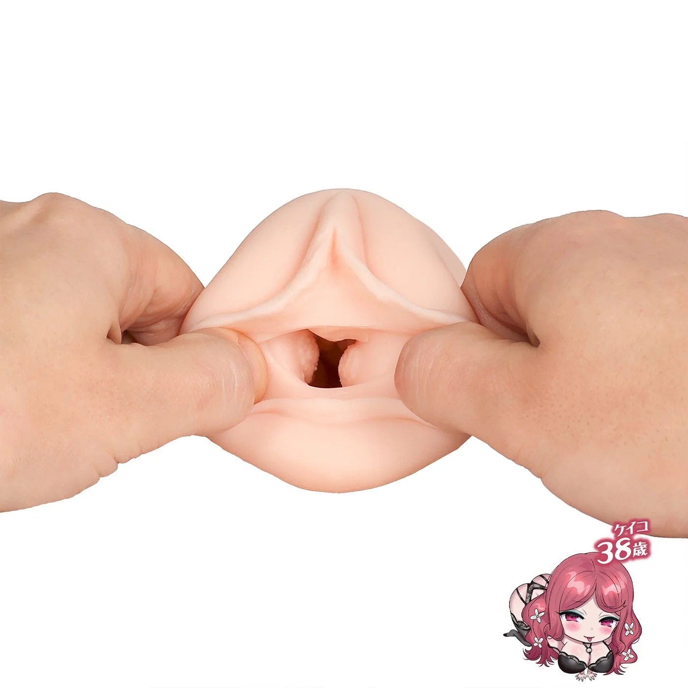 Seiraku Toys – The Three Ages Masturbator – Peach