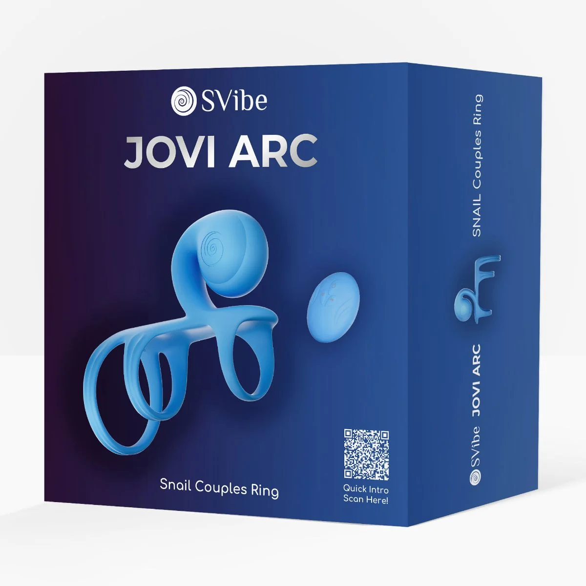 SVibe - Jovi Arc Couples Ring - Blauw