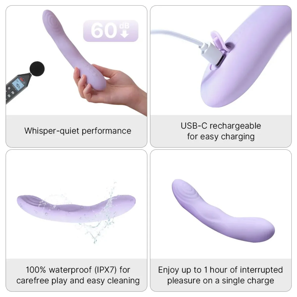 Svakom - Selena Verwarmde Vibrator - Lavender