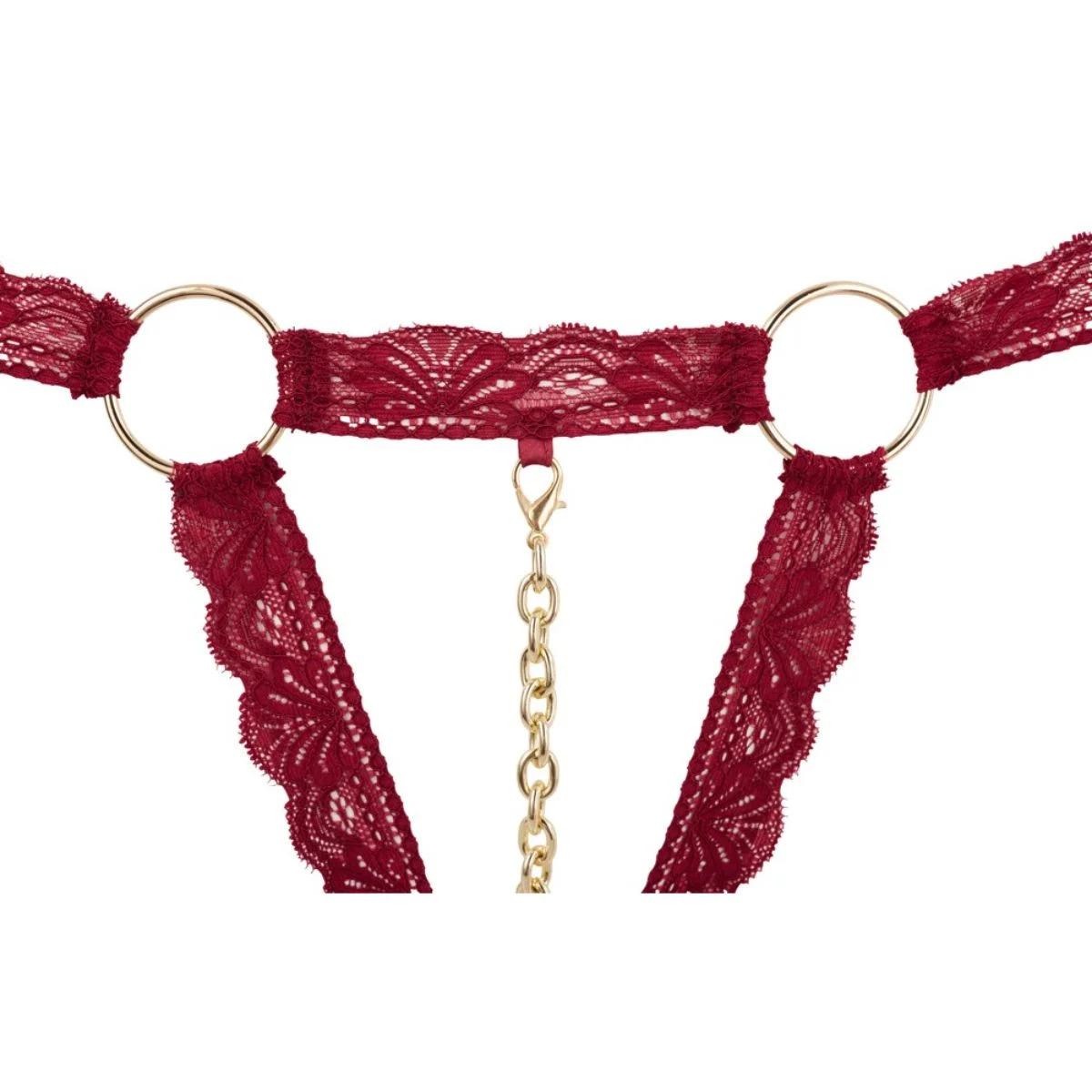 Cottelli Collection - Kanten BH-Set Open Cups - Rood