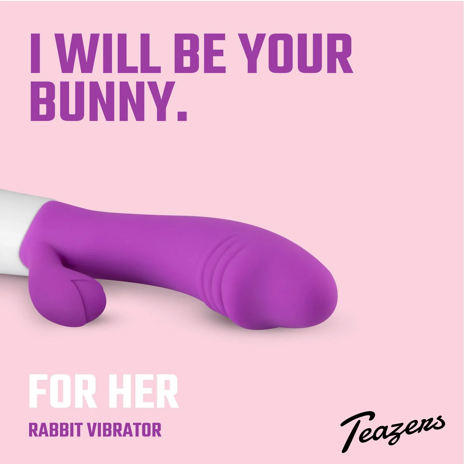 Teazers – Tarzanbocht Vibrator – Paars