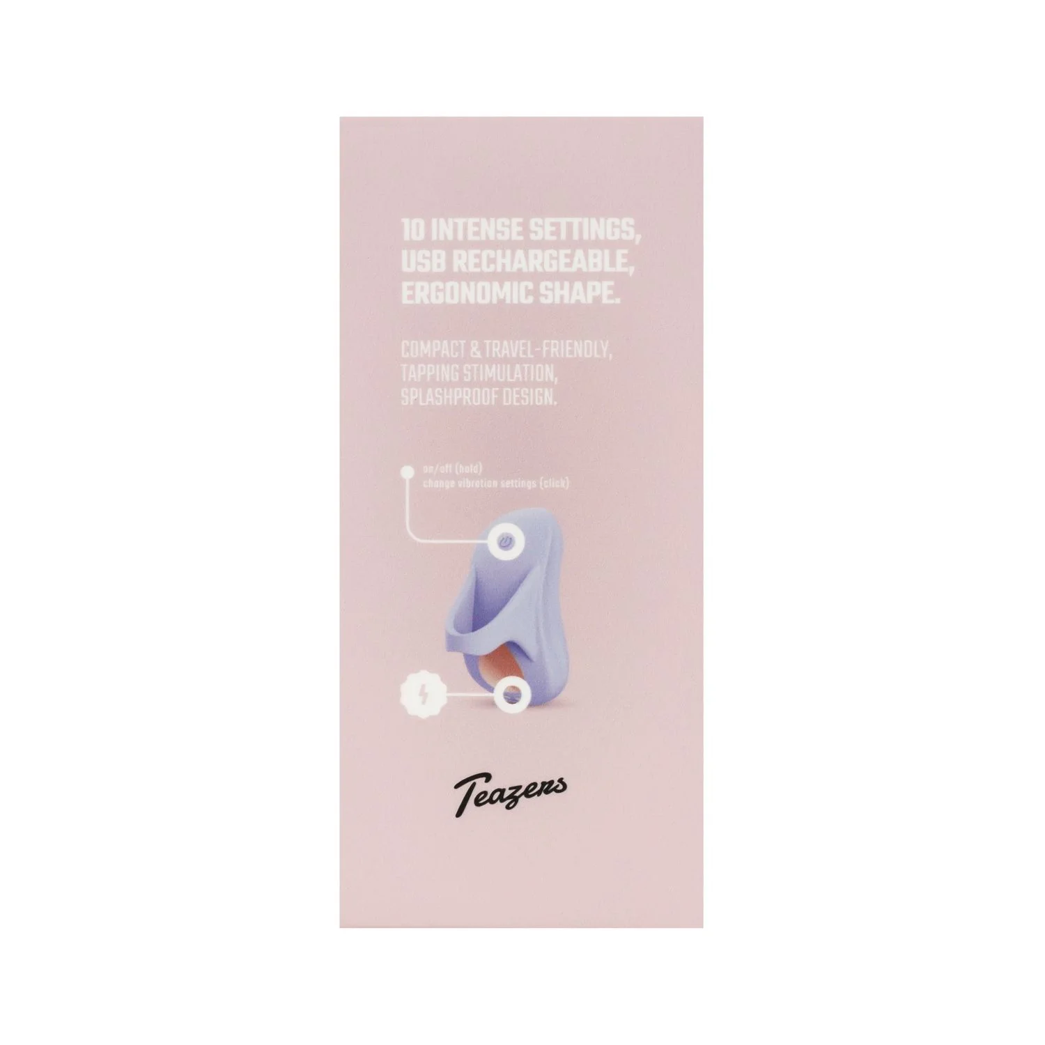 Teazers - Vinger Vibrator Tikkende Stimulator - Paars
