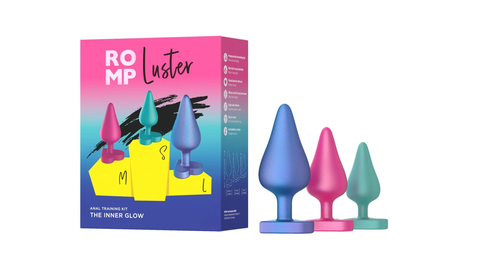 ROMP by Womanizer - Luster Anaal Kit