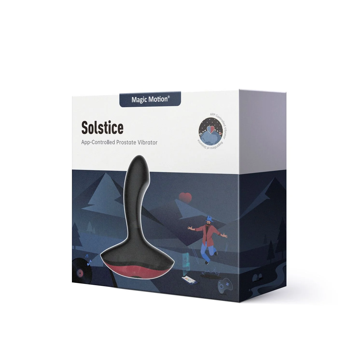 Magic Motion - Solstice App Controlled Prostaat Vibrator
