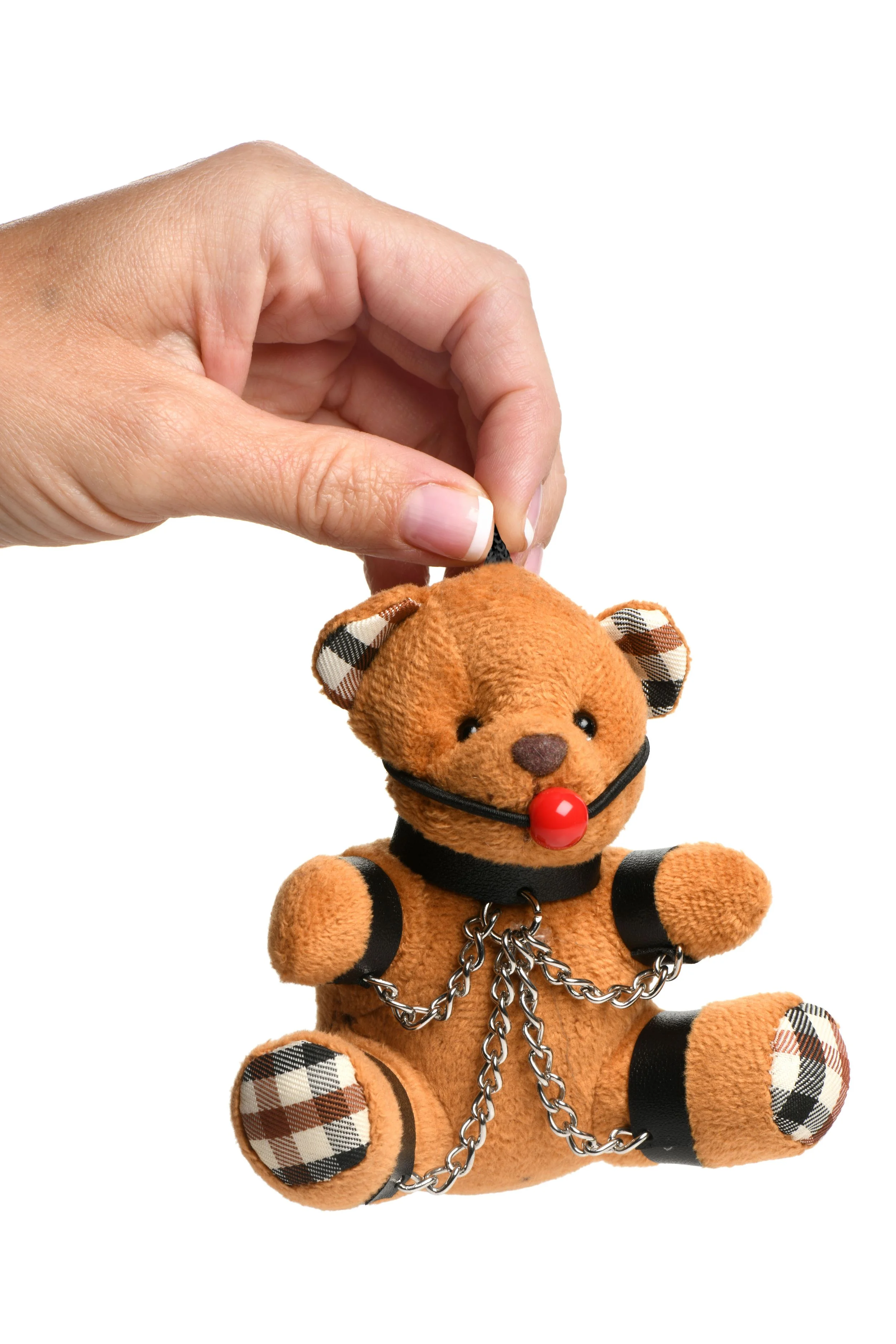 Master Series - Gagged Teddy Bear Sleutelhanger