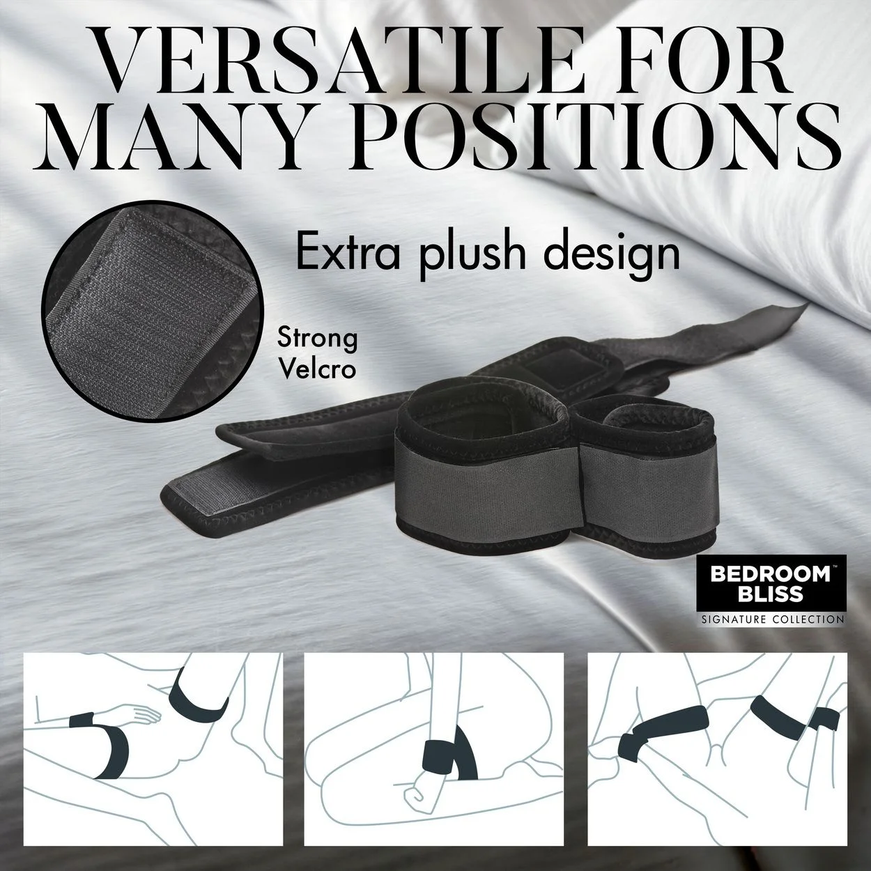 XR Brands - Pols- en Enkelboeien - Zwart