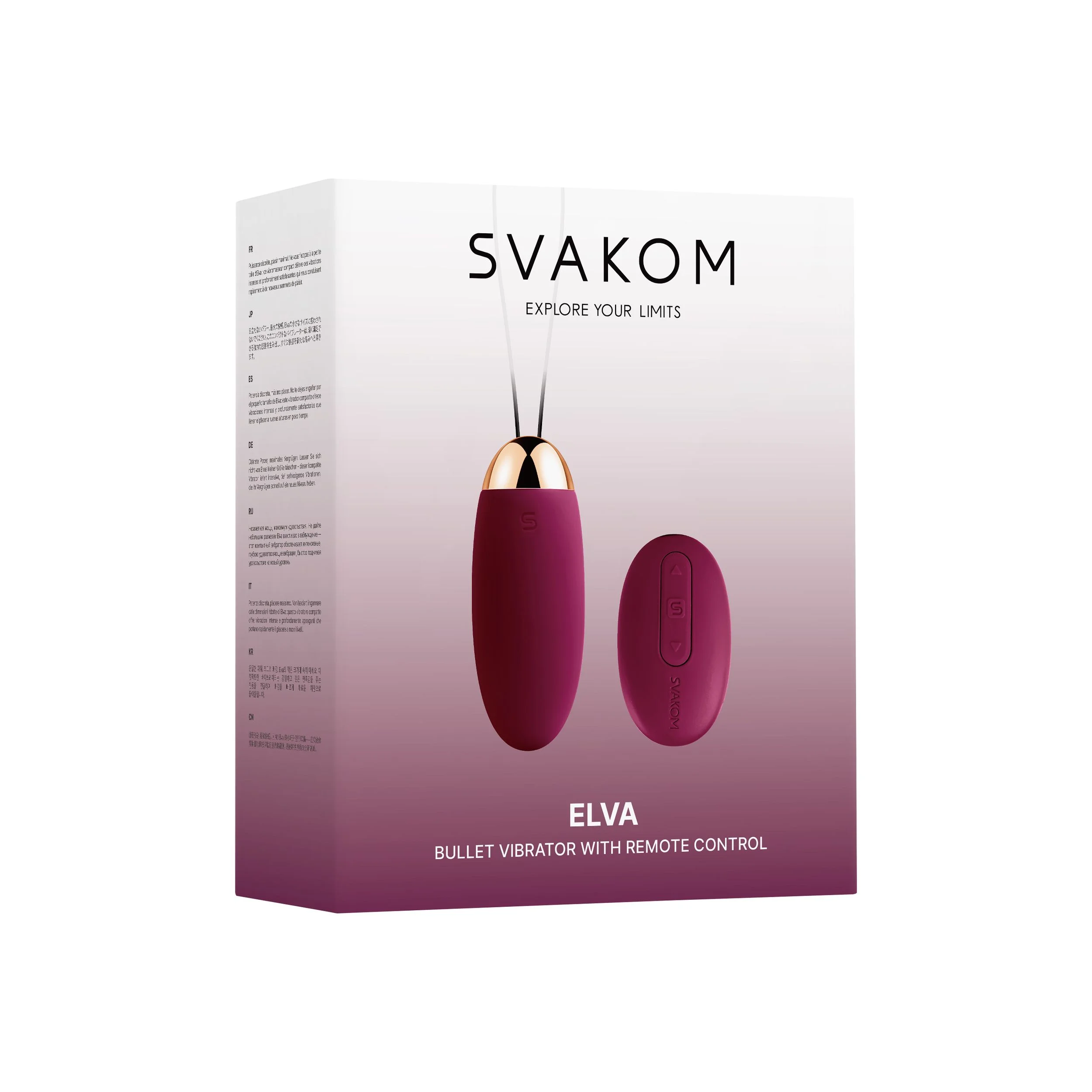 SVAKOM - Elva Vibrerend Eitje Met Afstandsbediening - Violet