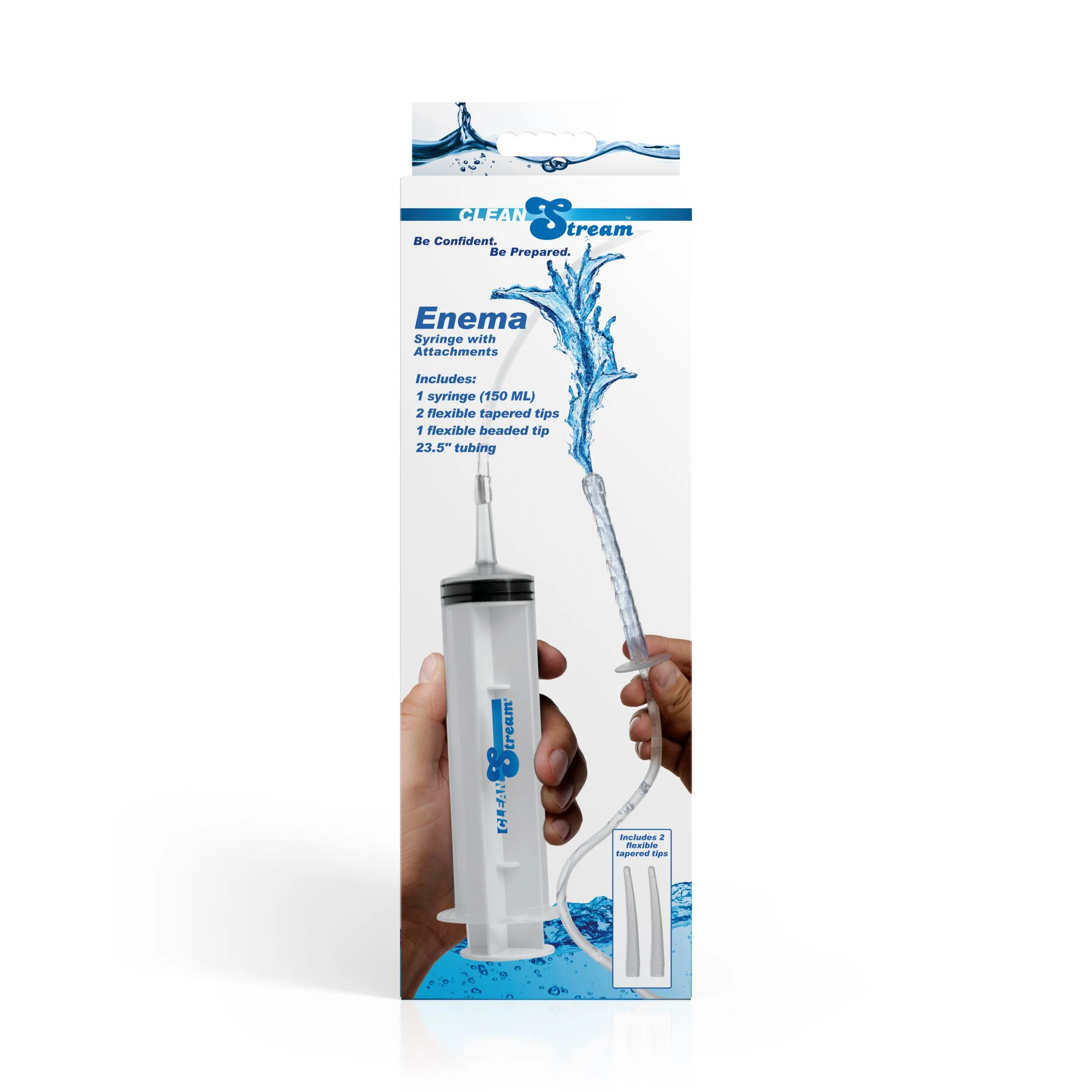 XR Brands - Enema Spuit met Accessoires - 150 ml