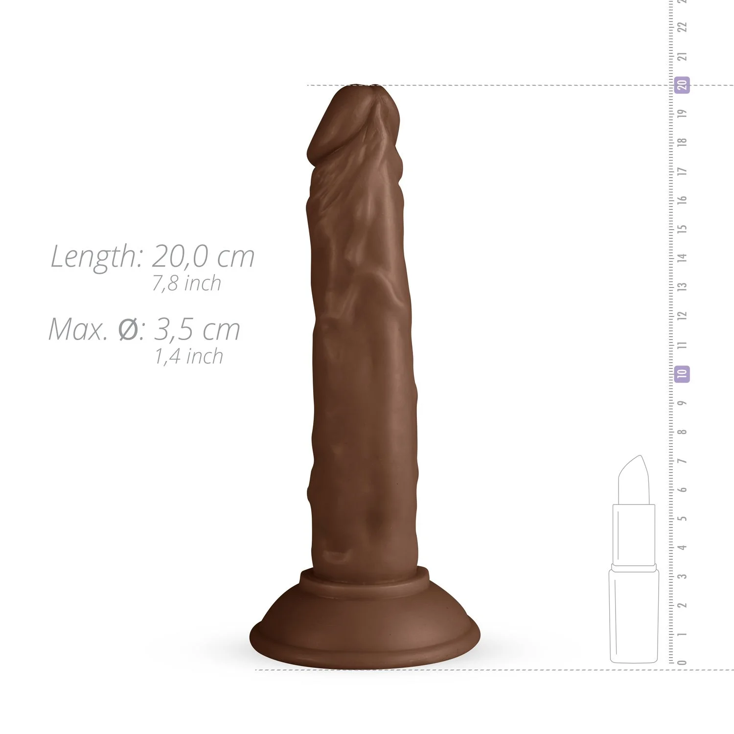 Real Fantasy - Tyler Realistische Dildo - 20 cm