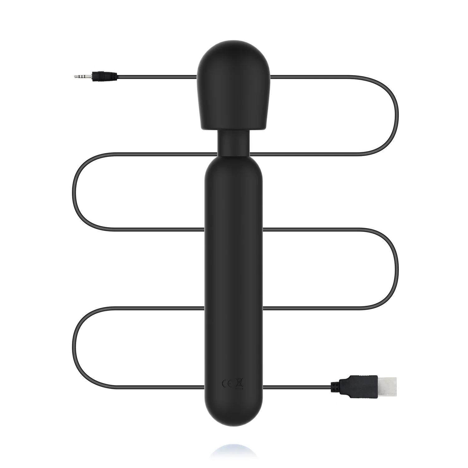BLAQ - Digitale Wand Vibrator - Zwart