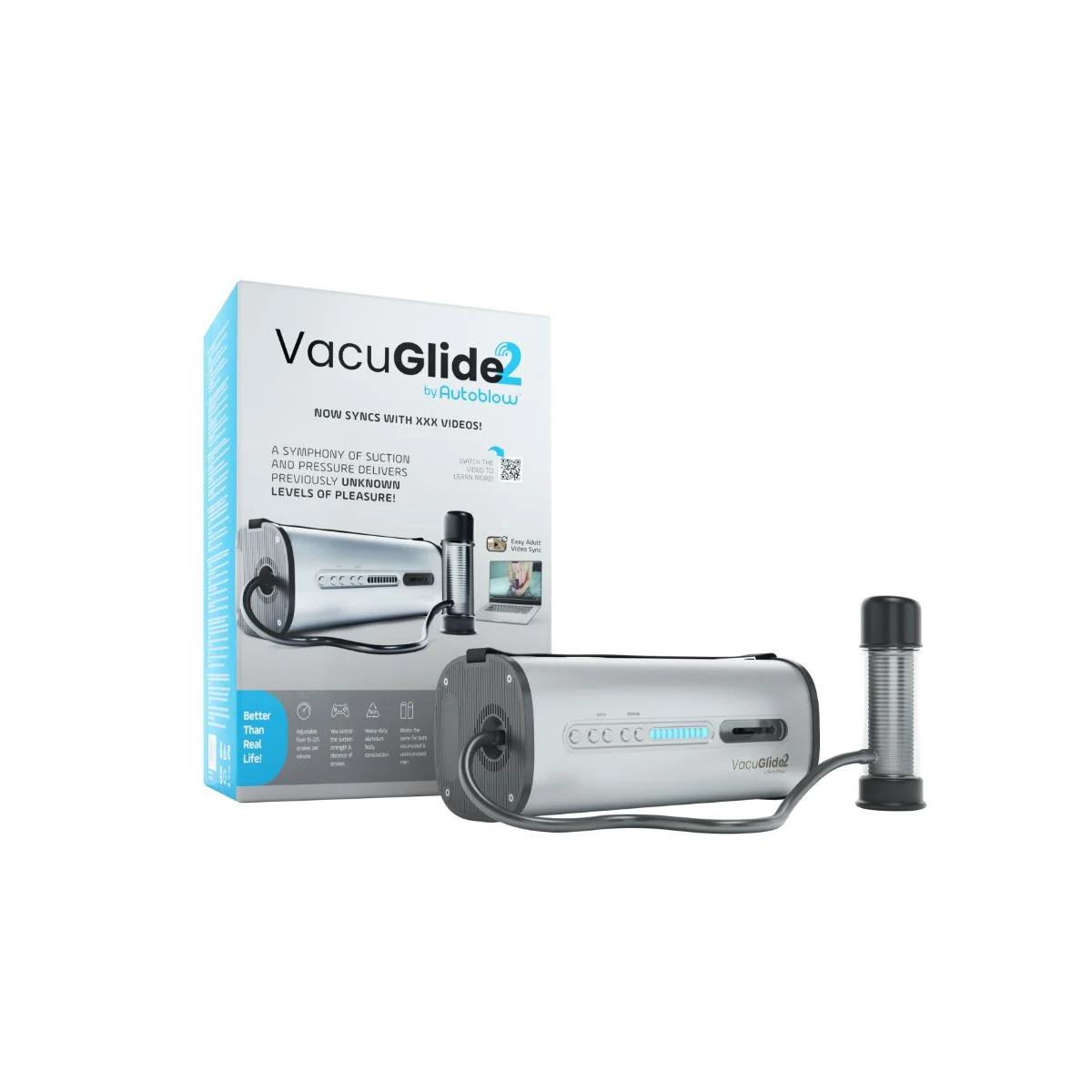 Autoblow – VacuGlide 2 Milking Machine – Video Sync
