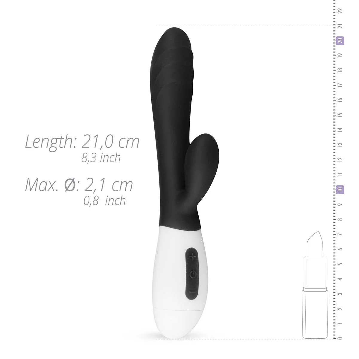 Teazers Tarzan Vibrator - Zwart