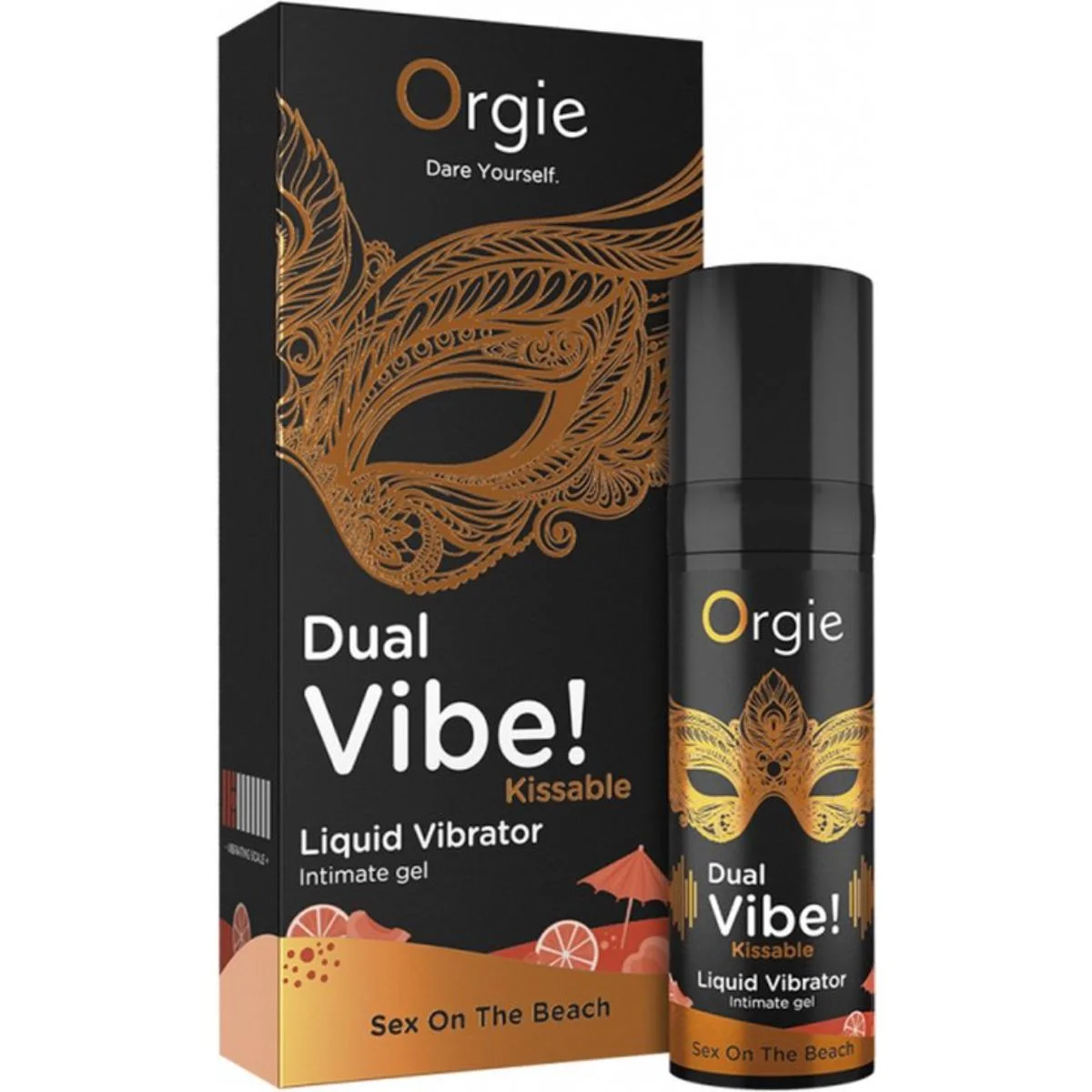 Orgie – Dual Vibe! Kissable Liquid Vibrator – Sex On The Beach