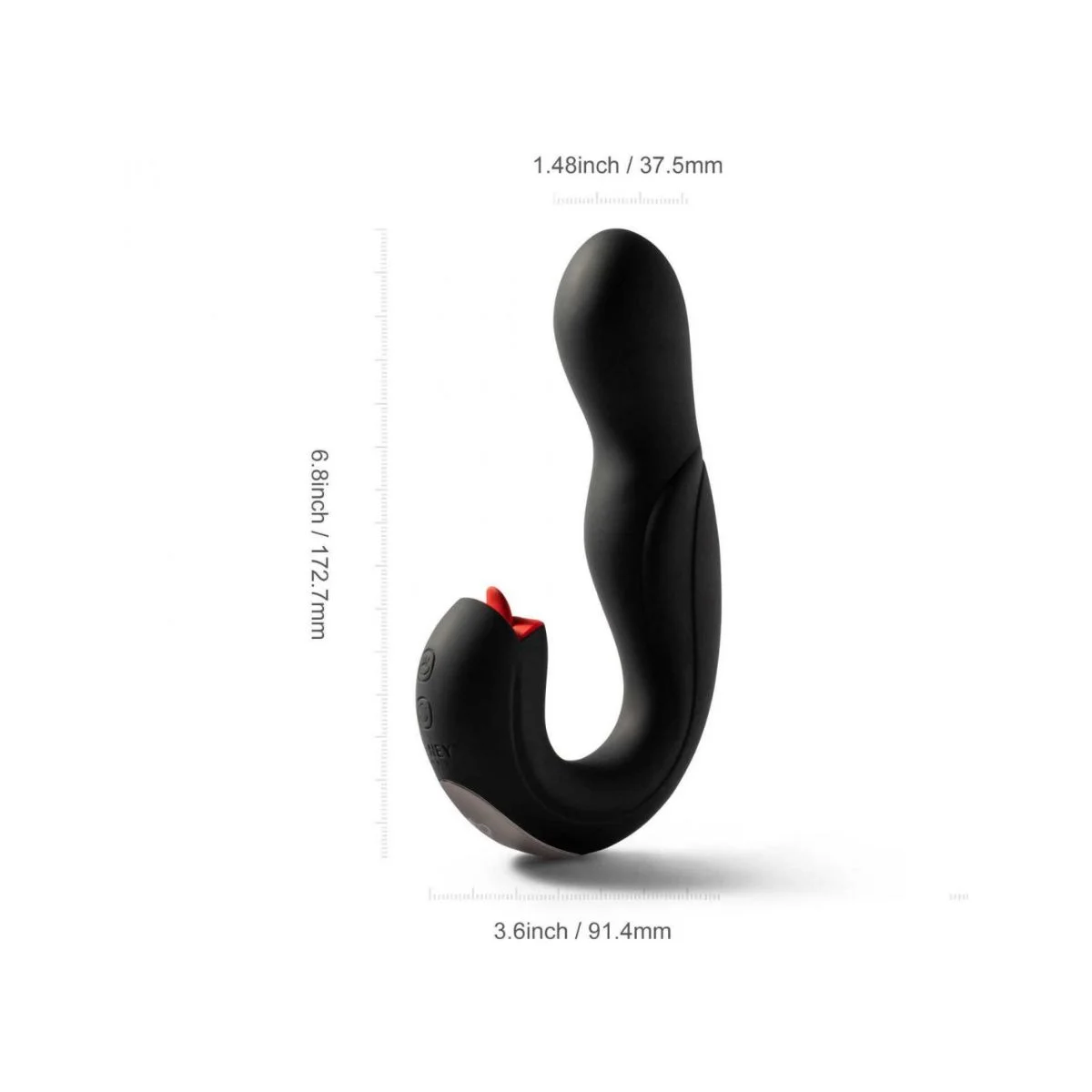 HoneyPlayBox – JOI Pro Dual Vibrator – Zwart