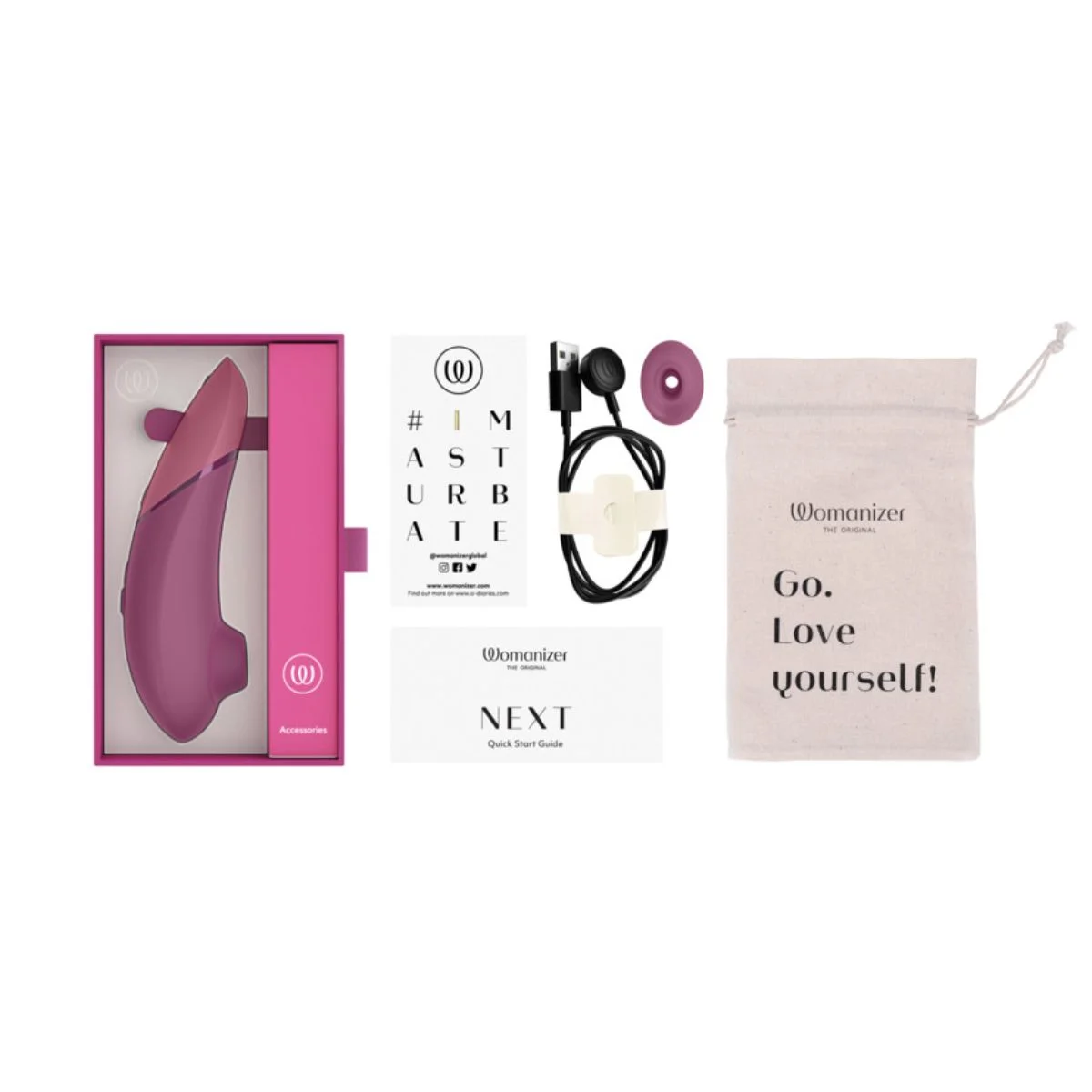 Womanizer - Next Clitorisstimulator - Dusty Pink
