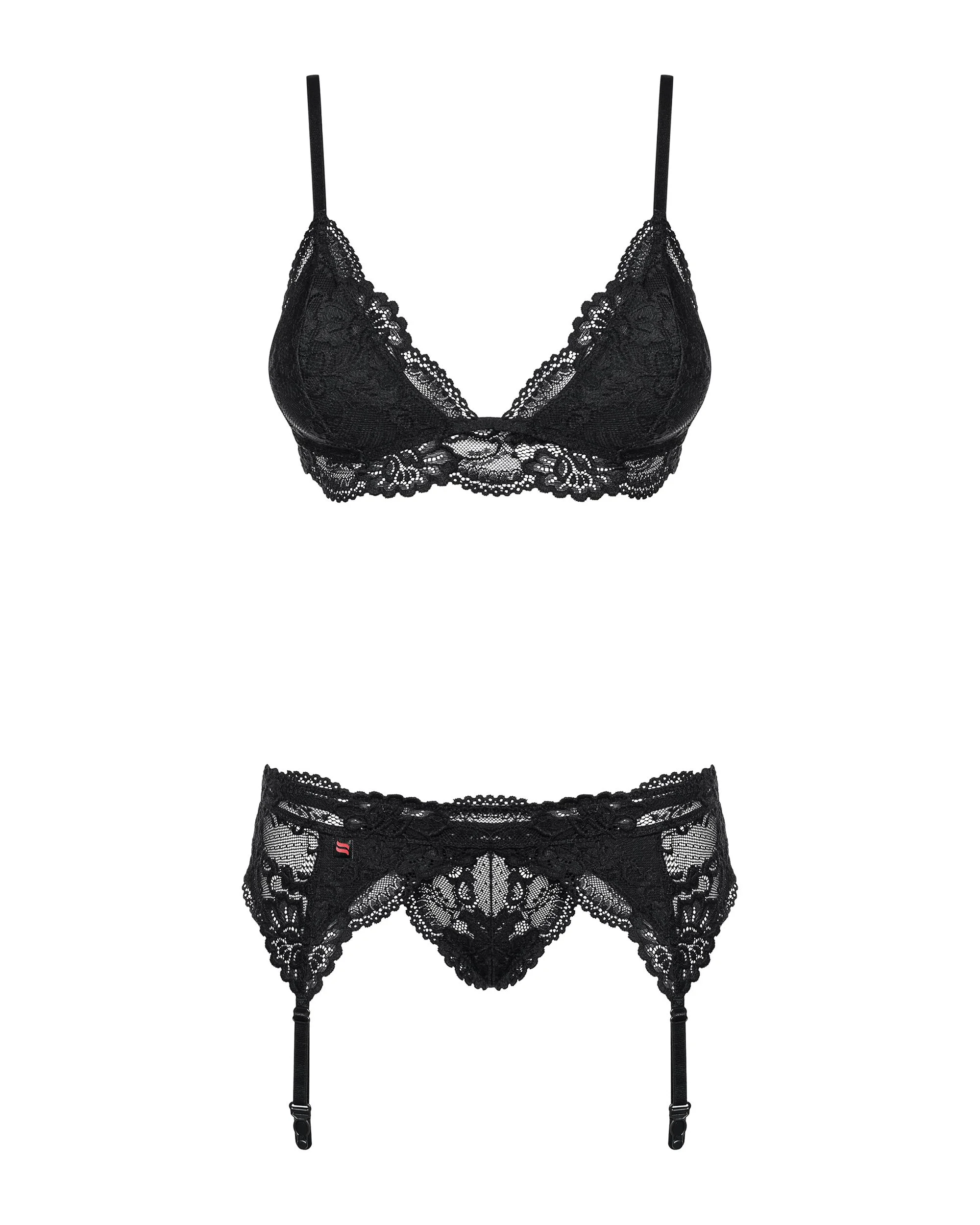 Driedelig Kanten Lingeriesetje