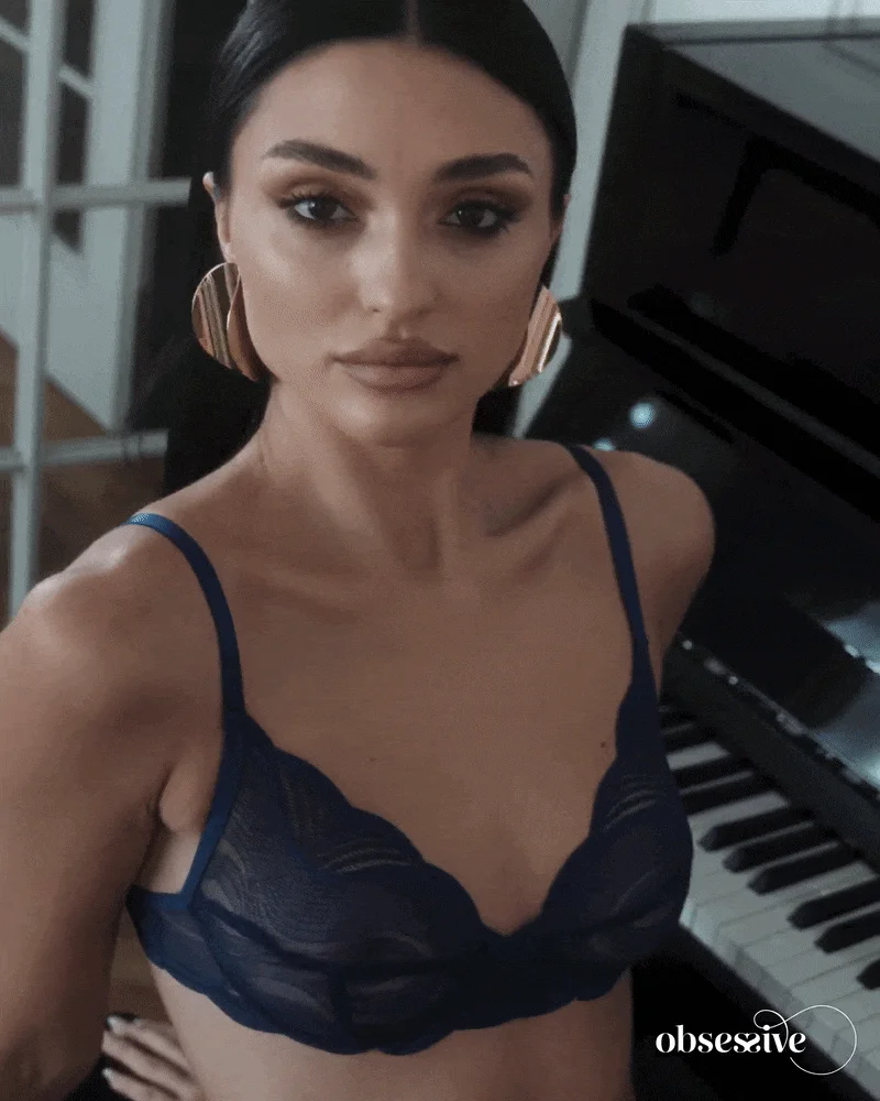Obsessive - Nightly Lingerieset 3-delig - Blauw
