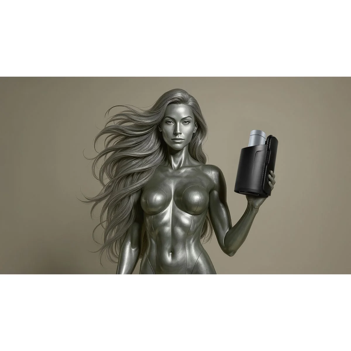 Kiiroo - Feel Argenta Kiros Stroker - Zwart