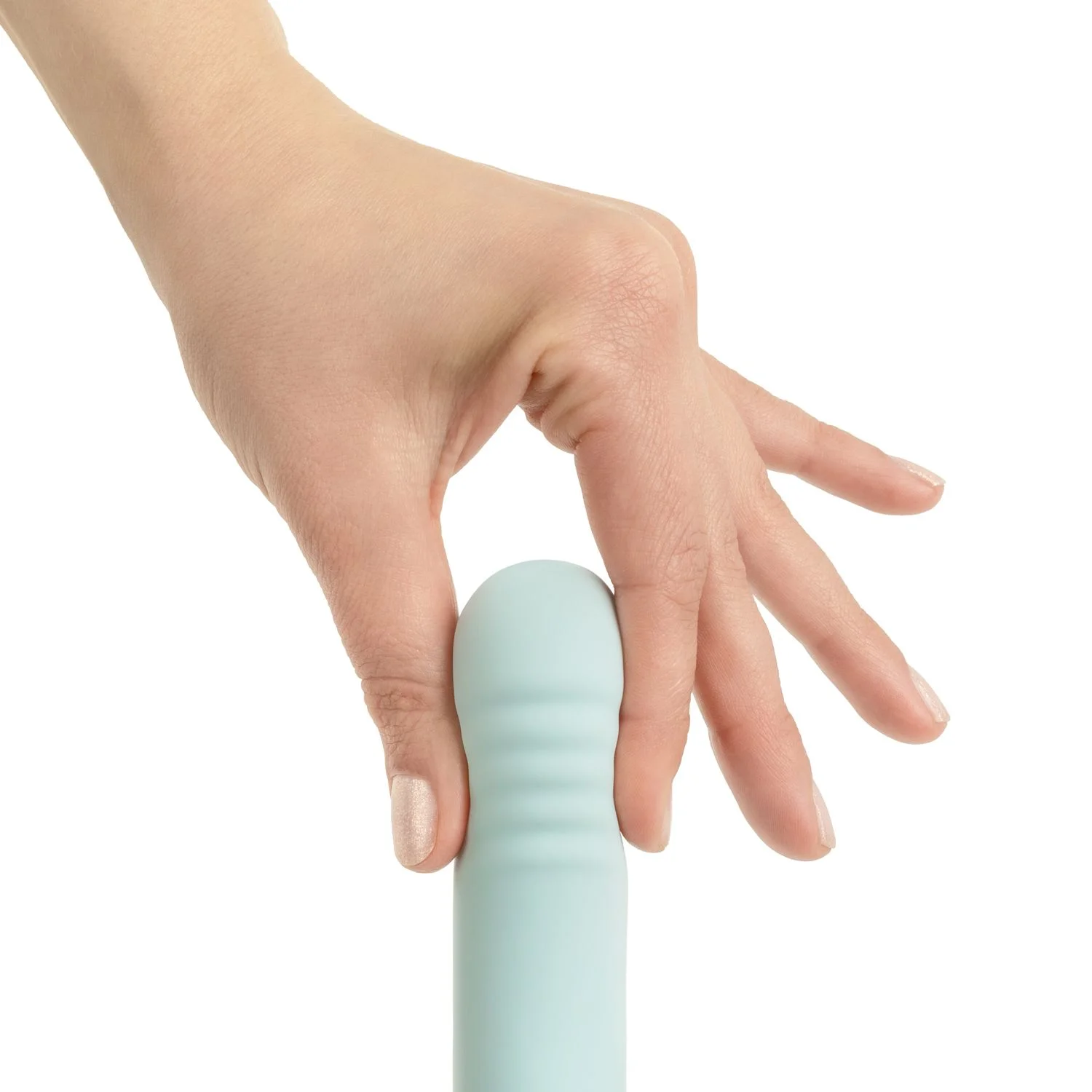 Good Vibes Only - Triple Stimulation Vibe - Soft Silicone - Blauw