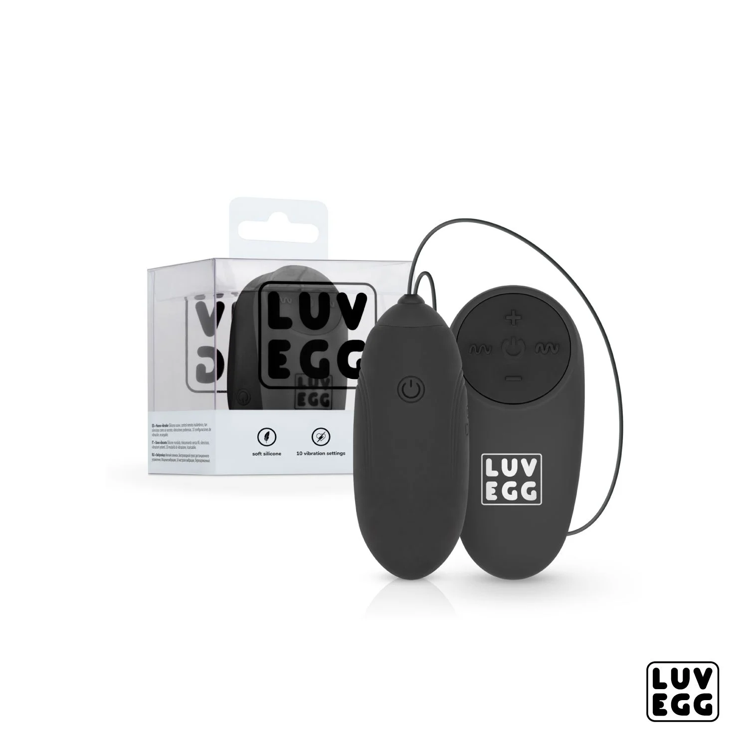 LUV EGG - Zwart