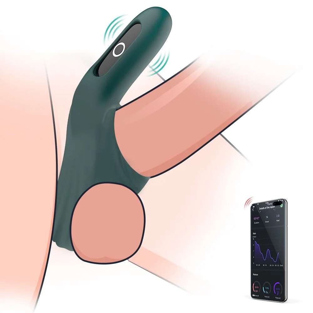 Magic Motion - Rise Smart Vibrerende Cockring - Groen