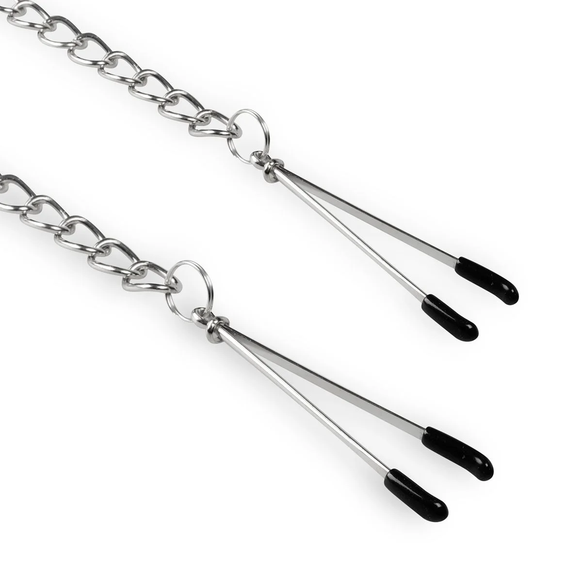 Fetish - Pincet Tepelklemmen Met Ketting