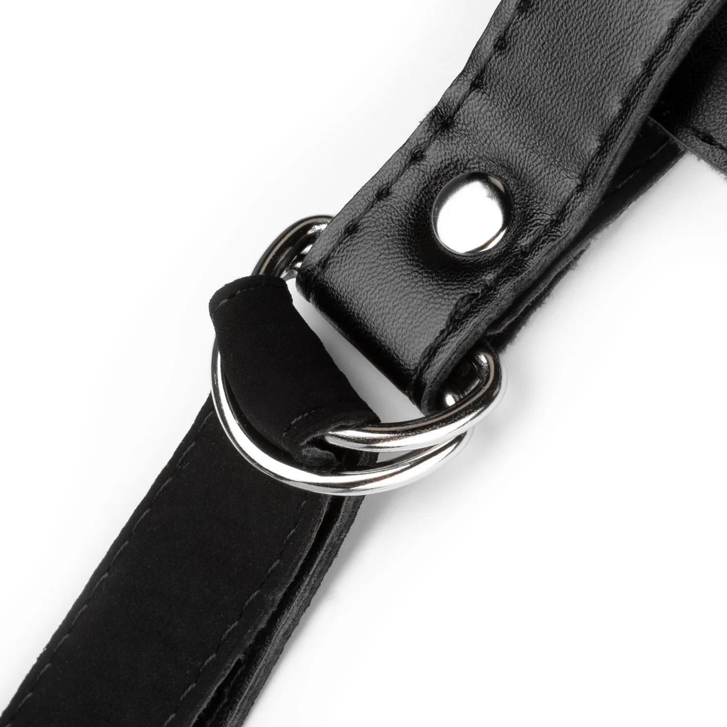 Fetish - Dubbel Dildo Strap-On Set - Zwart