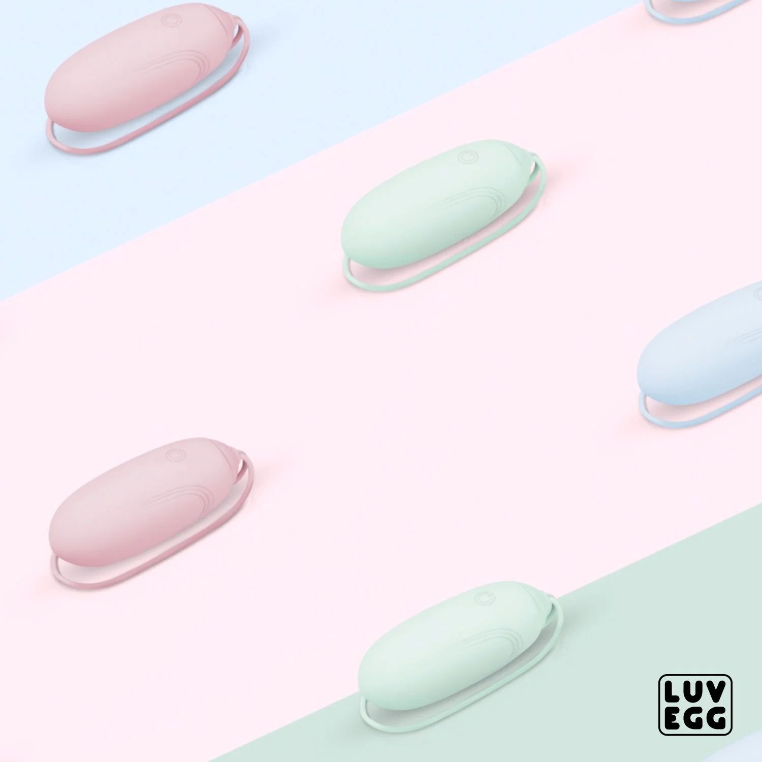 LUV EGG - Blauw