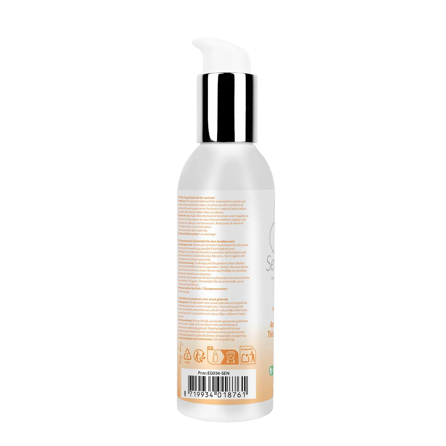 EasyGlide Sensitive Waterbasis Glijmiddel Anaal - 150 ml