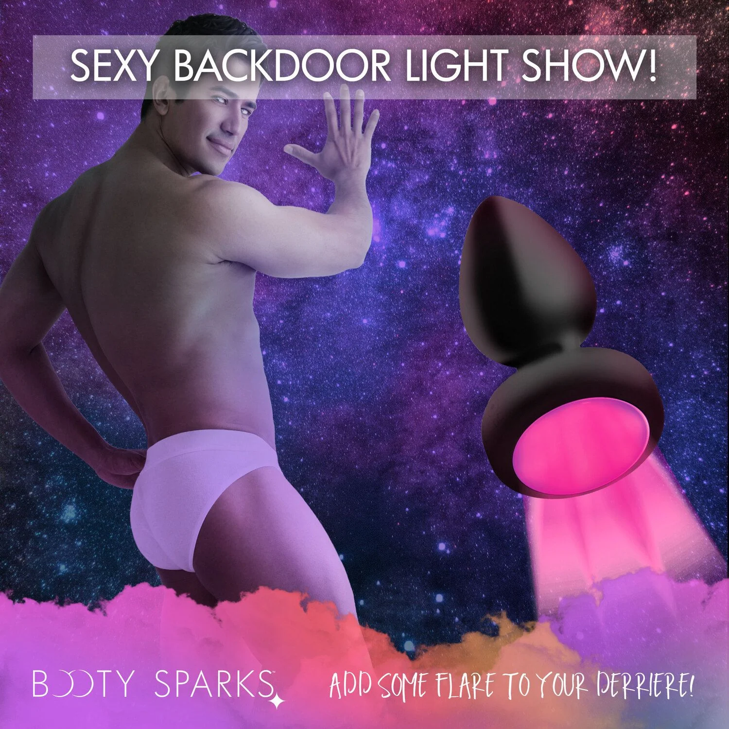 BOOTY SPARKS - Light Up Compacte Anaalplug
